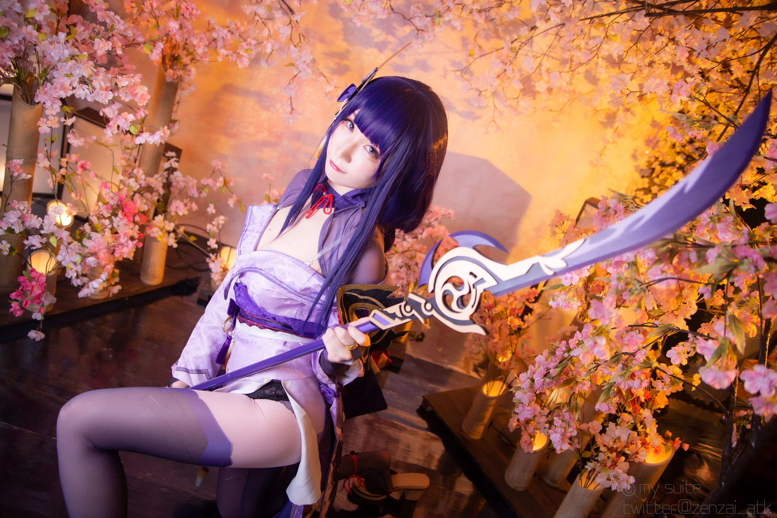 [福利COS] (Cosplay)[my suite] Atsuki あつき - Ikazuti 霆 (Genshin Impact)第6张