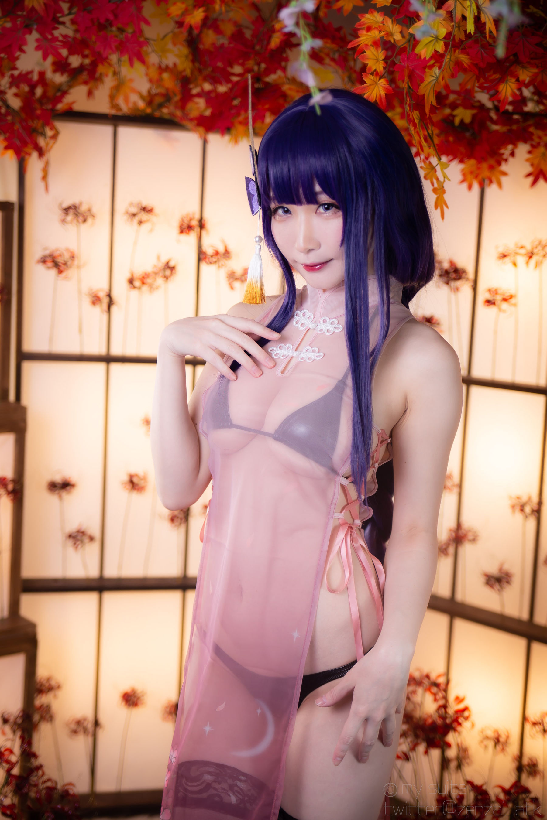 [福利COS] (Cosplay)[my suite] Atsuki あつき - Ikazuti 霆 (Genshin Impact)第33张