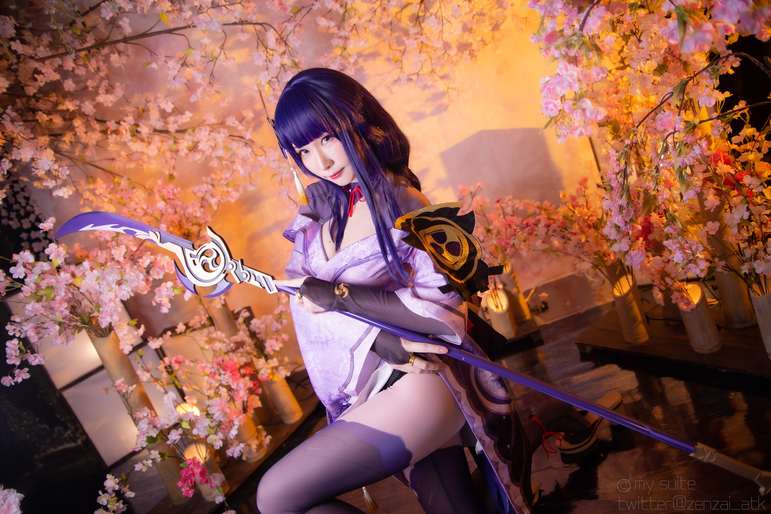 [福利COS] (Cosplay)[my suite] Atsuki あつき - Ikazuti 霆 (Genshin Impact)第6张