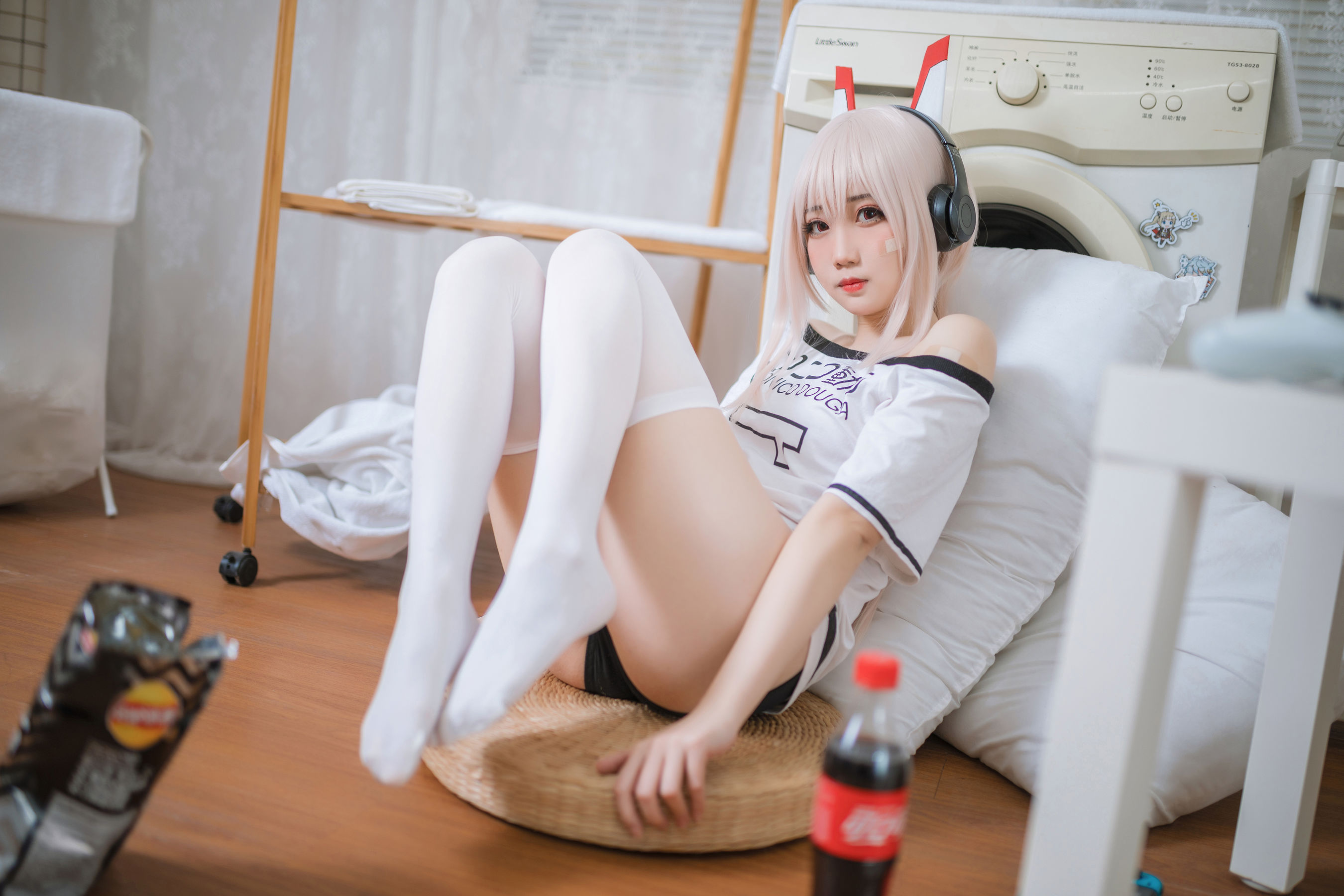 [福利COS] 焖焖碳 - 绫波 宅版本第10张