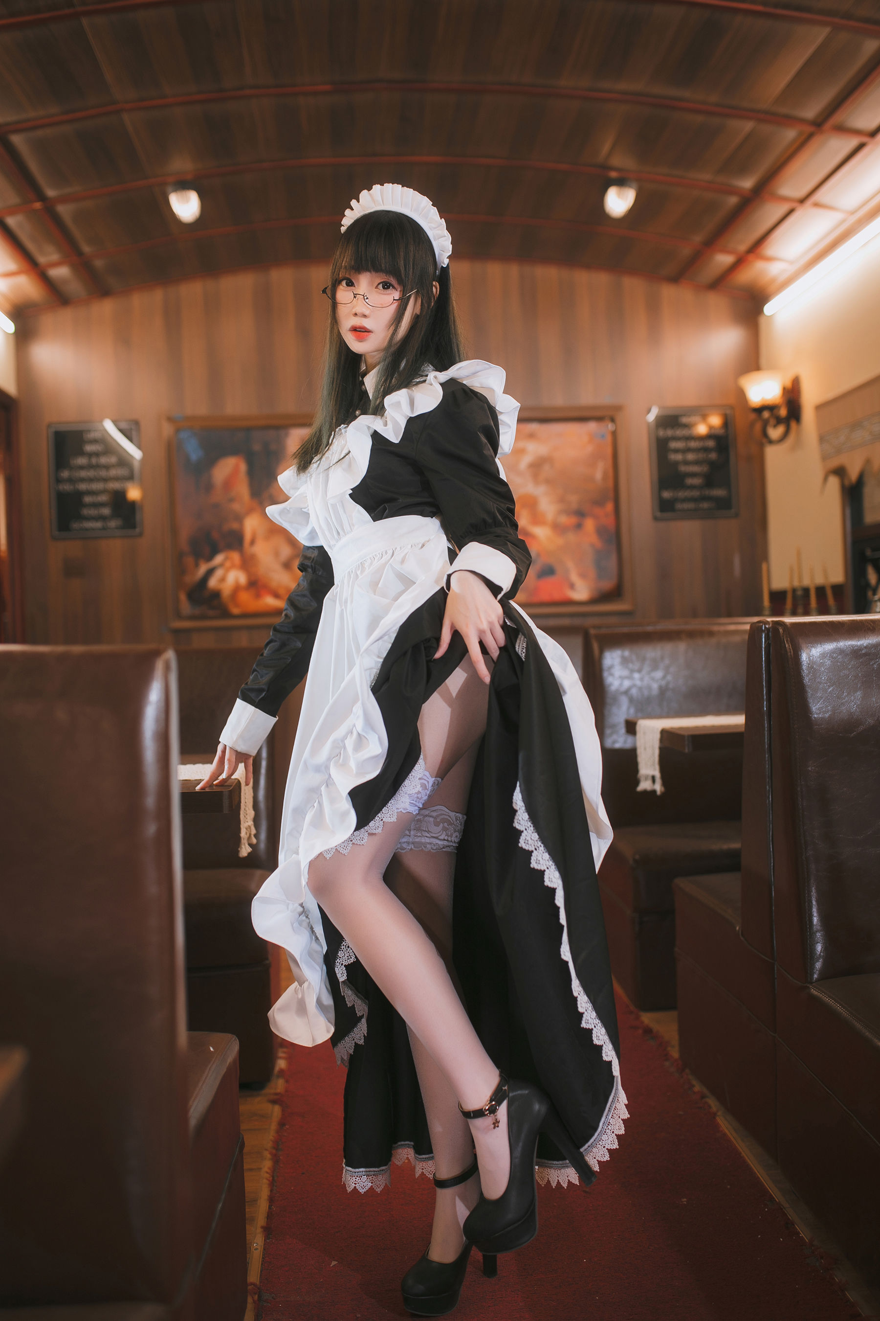 [福利COS] 焖焖碳 - 女仆第12张