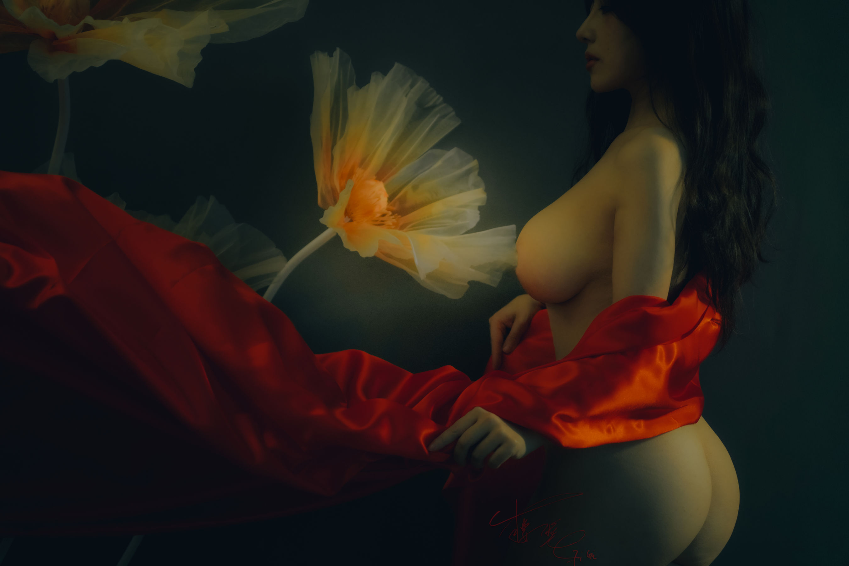 [福利COS] 网络红人樱晚gigi - 春.染第1张