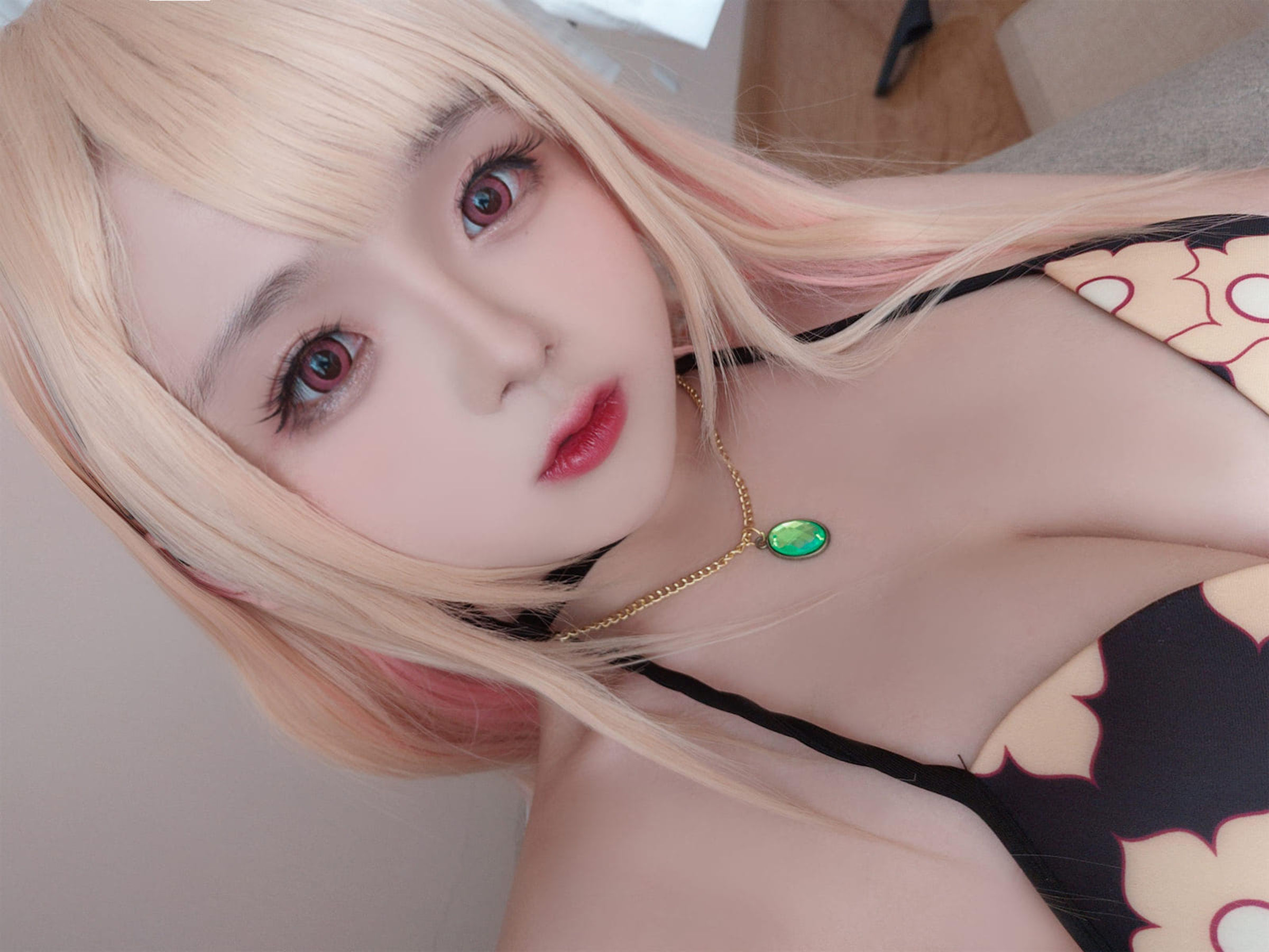 [福利COS] Cosplay日奈娇 - 更衣人偶喜多川海梦泳装第22张