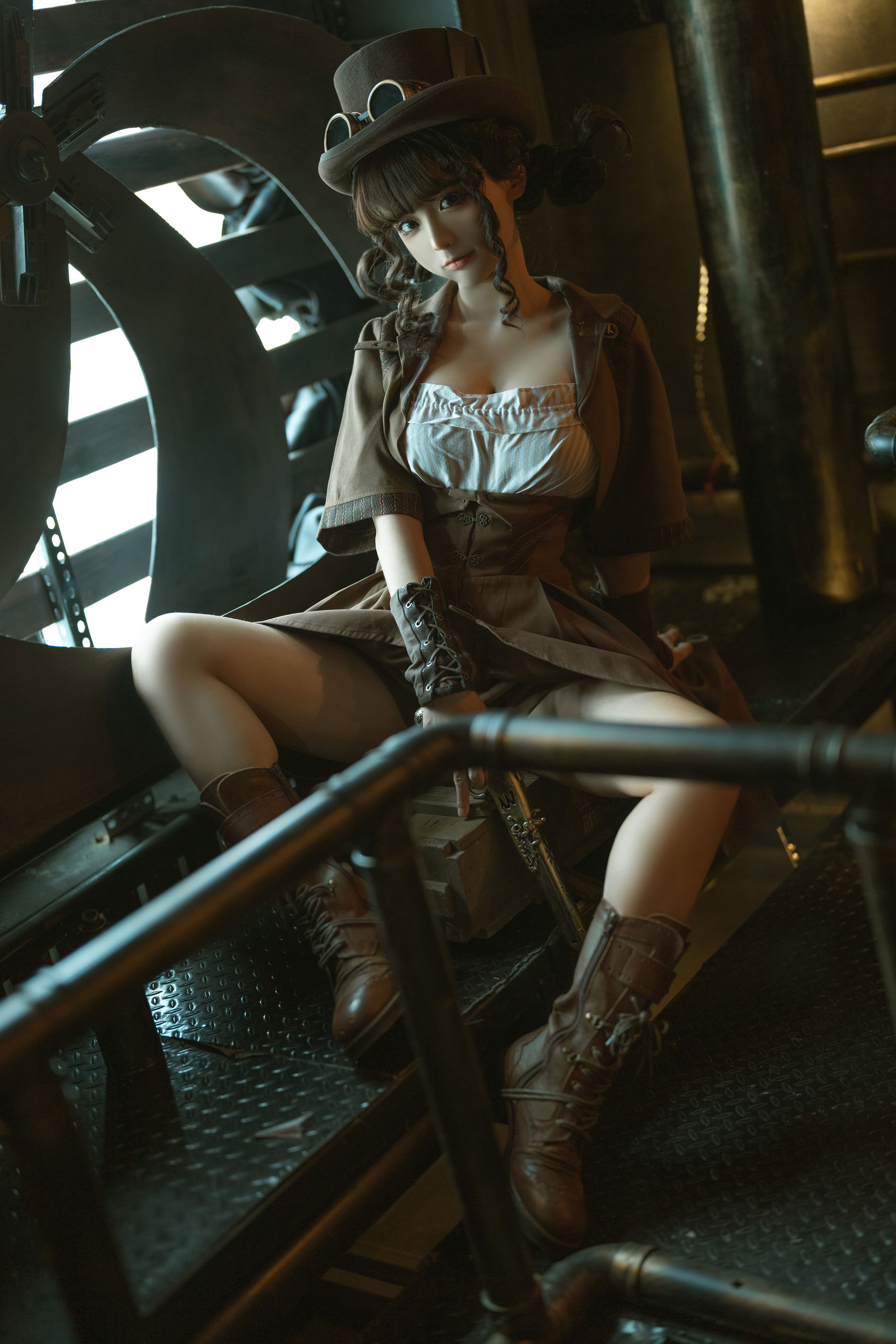 [福利COS] 动漫博主蠢沫沫 - 蒸汽少女第10张