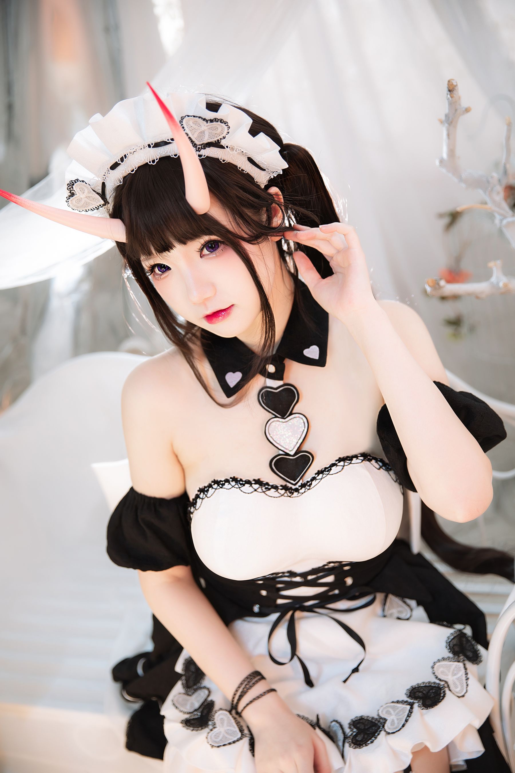 [福利COS] 动漫博主雪晴Astra - 能代女仆第12张