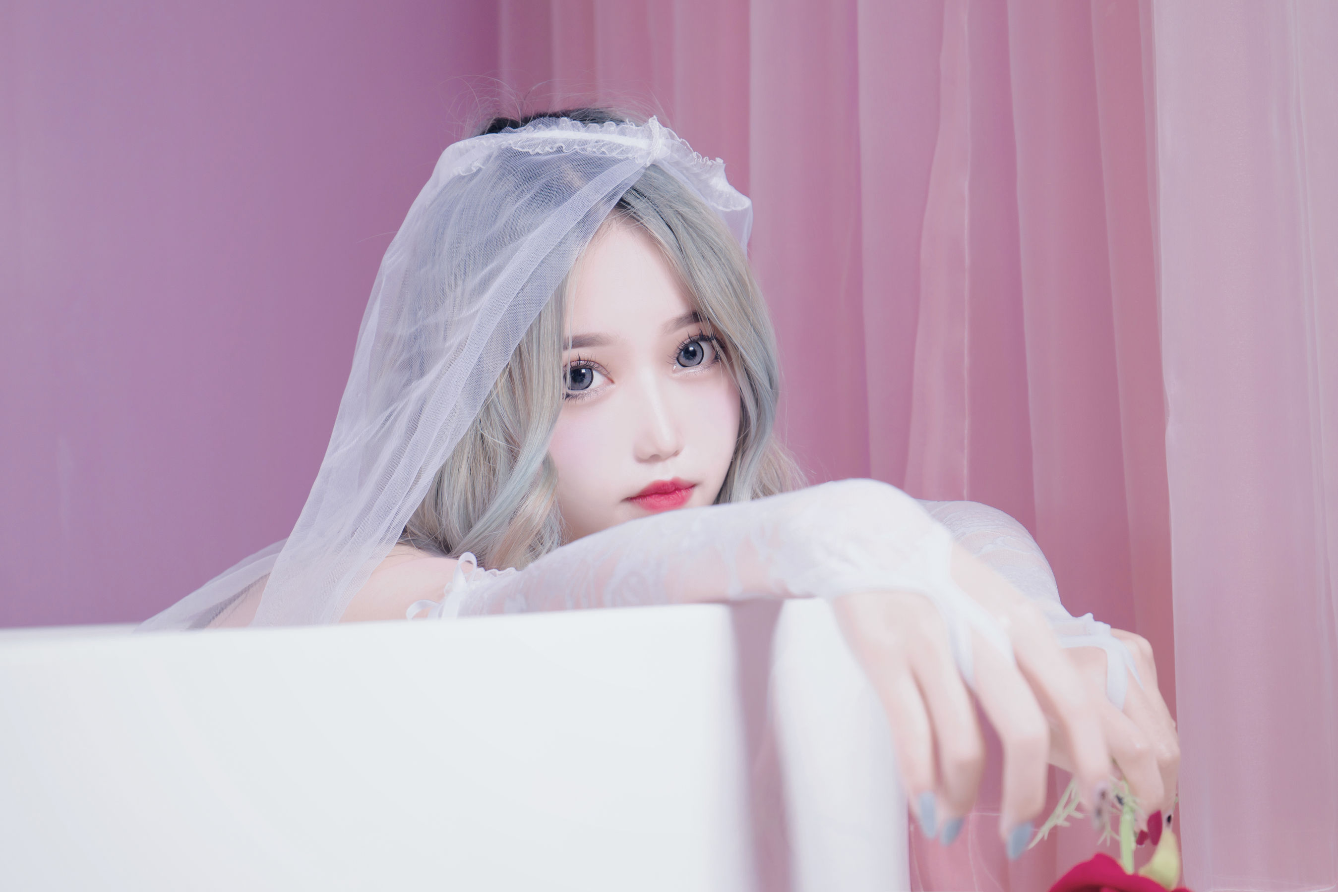 [福利COS] eloise软软 - 入水蕾丝第11张