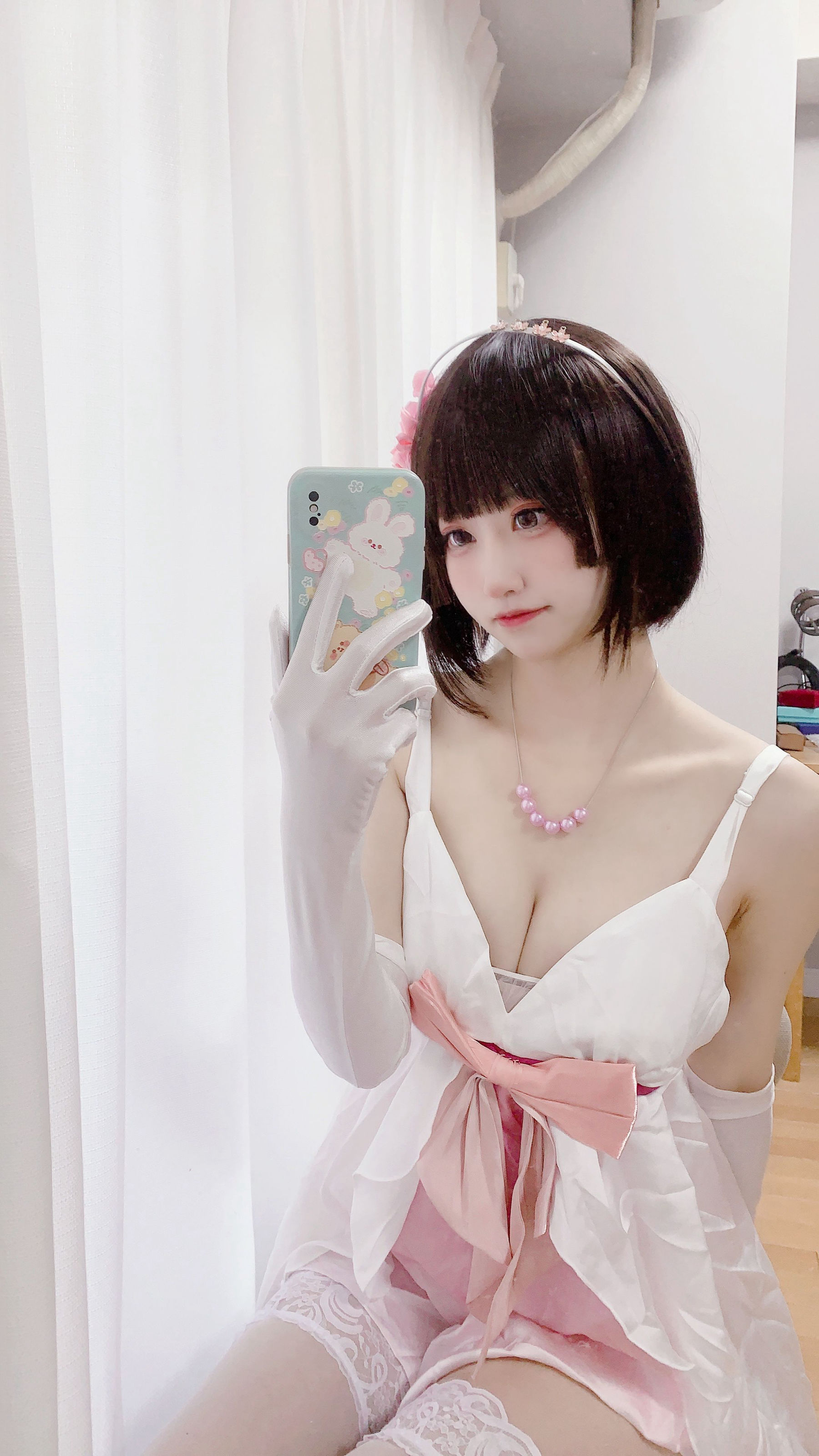 [福利COS] 千阳(ちよ) - 加藤惠礼服cos第1张