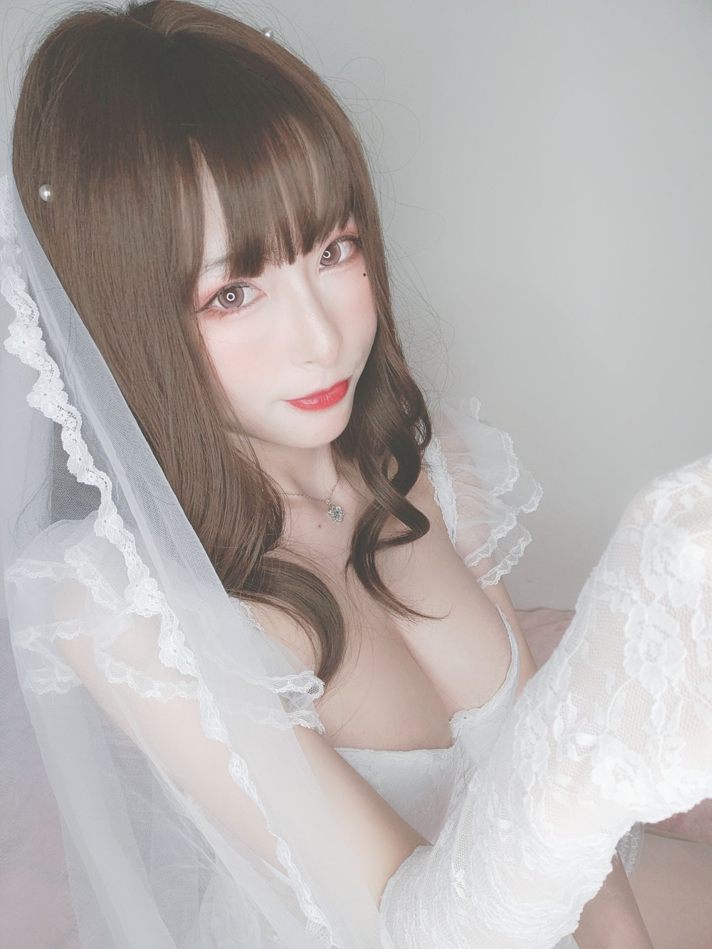 [福利COS] 尤物清水由乃 - 花嫁自拍第5张