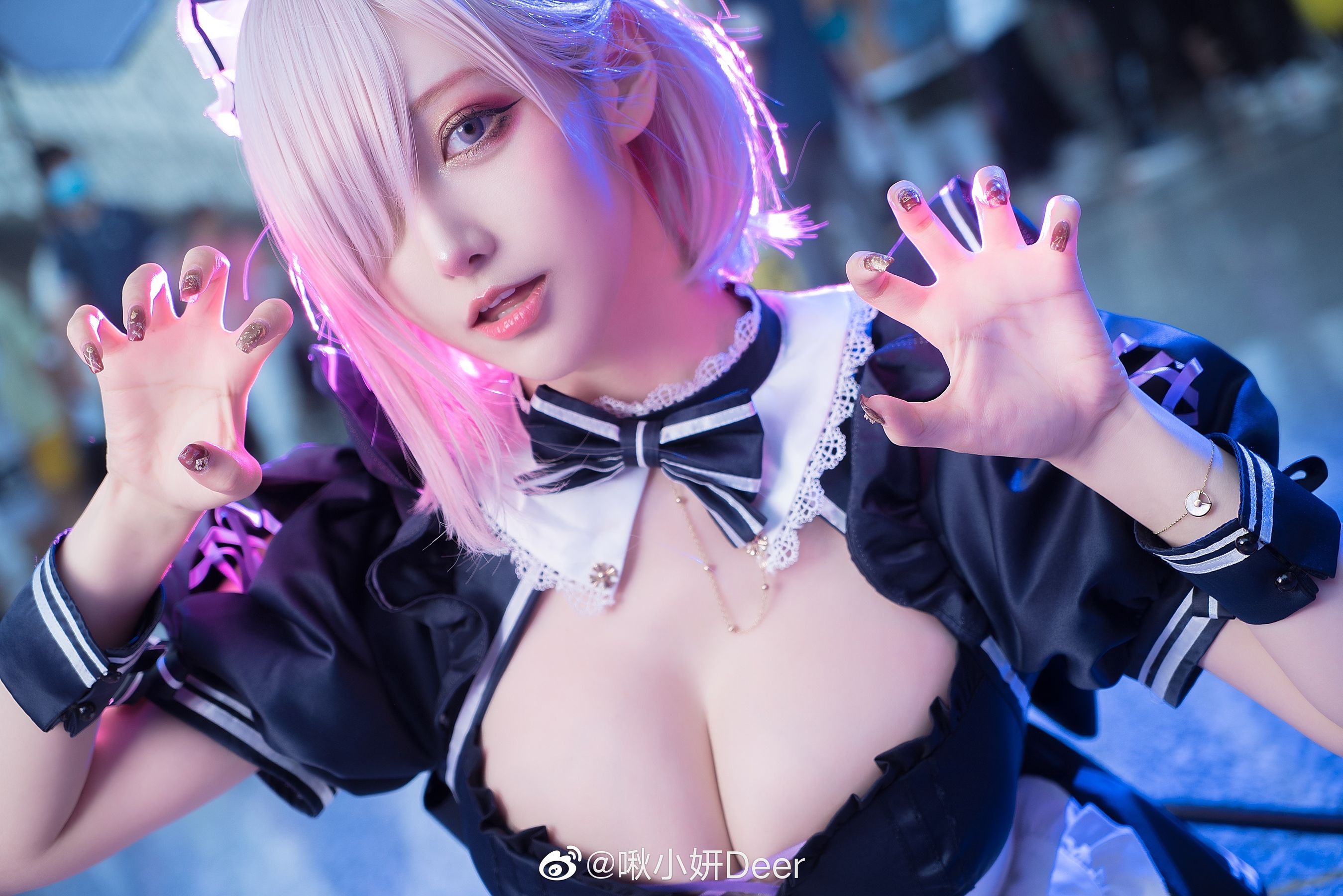 [福利COS] 啾小研 - 玛修女仆第1张