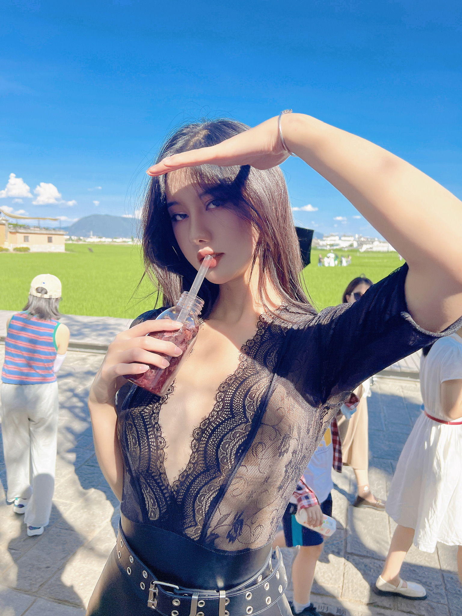 [福利COS] 美女模特Azhua19970(阿朱啊) 微密圈视图合集第24张