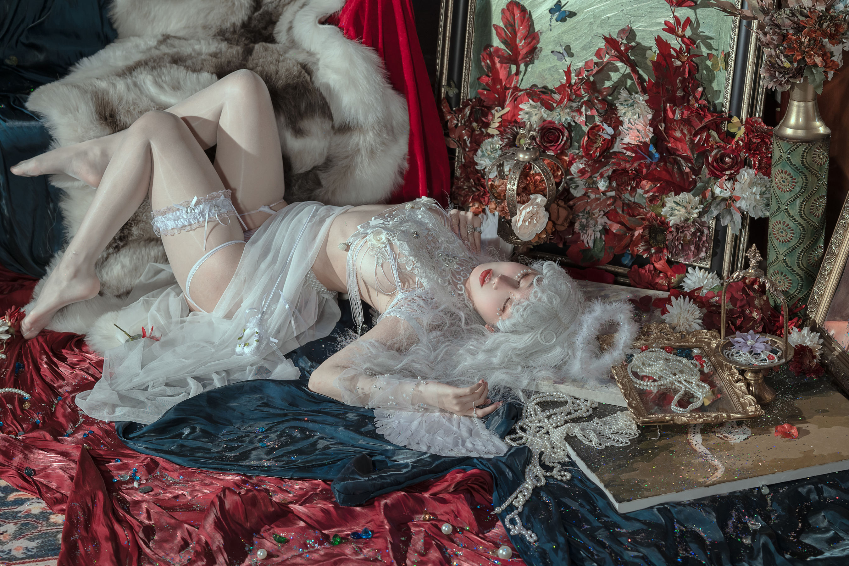 [福利COS] 云溪溪 - 奶桃桃 N44天使第10张