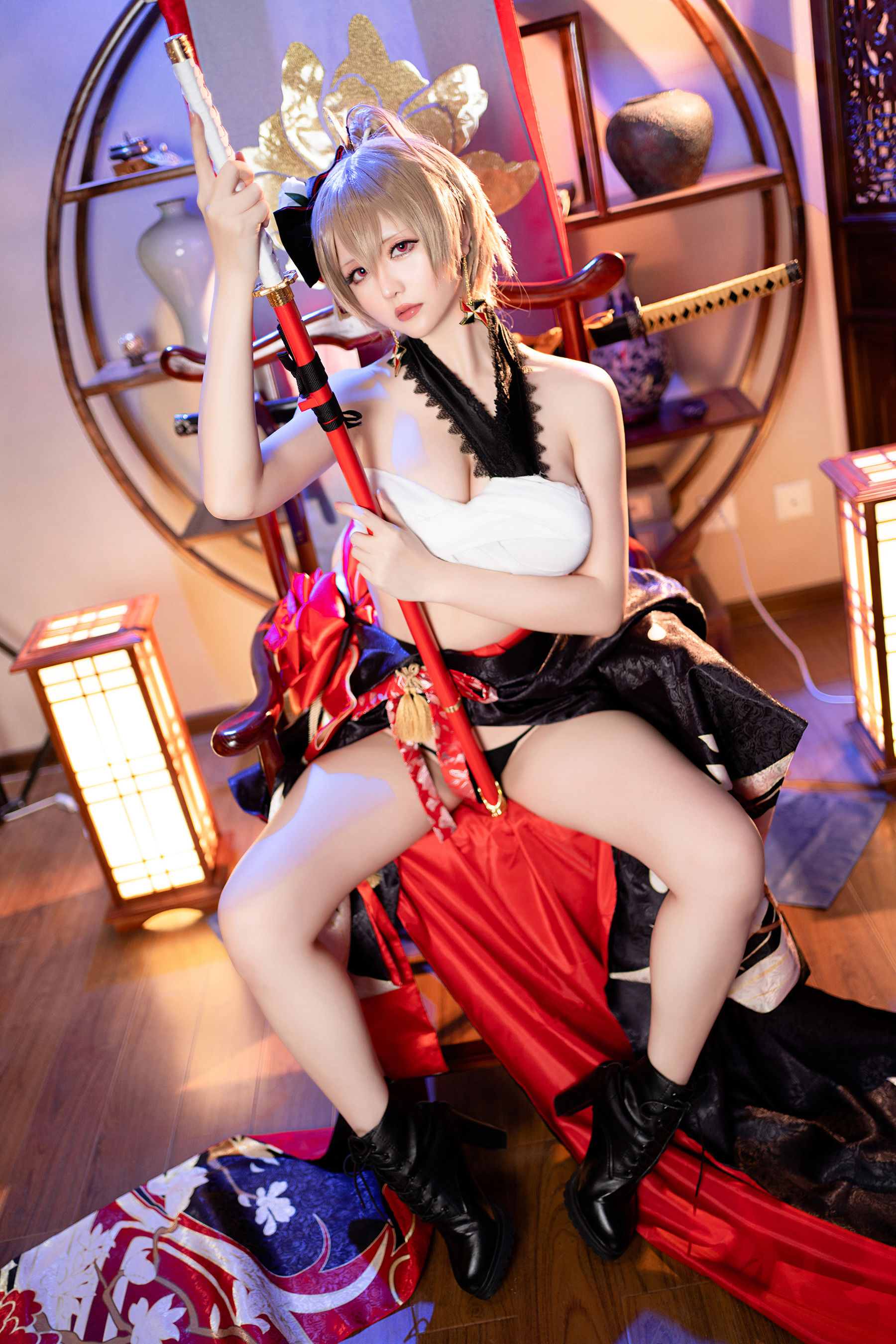 [福利COS] Coser小姐姐星之迟迟 - 碧蓝航线 让巴尔第8张