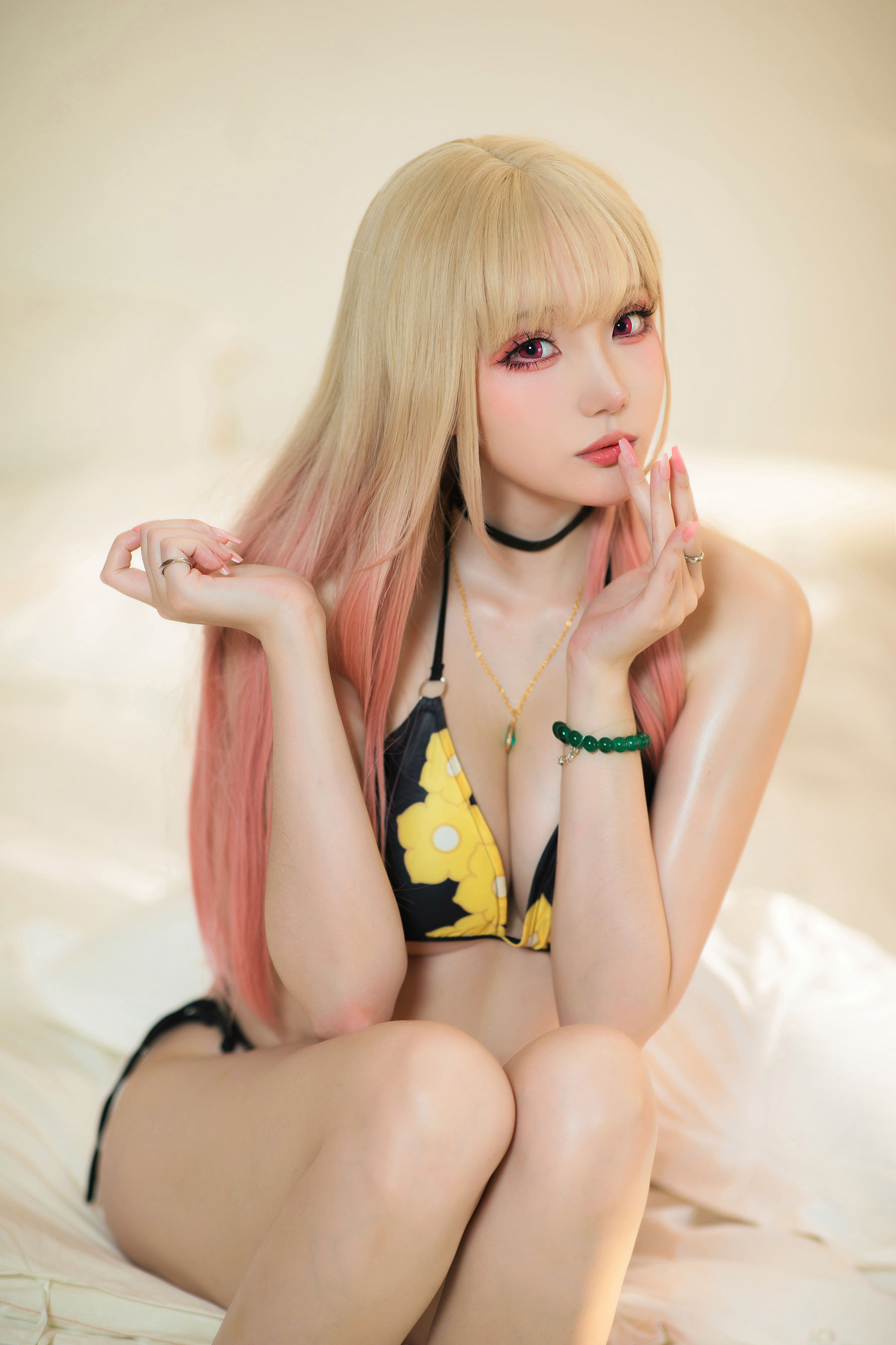 [福利COS] Coser瓜希酱福利 - 喜多川海梦泳装第8张