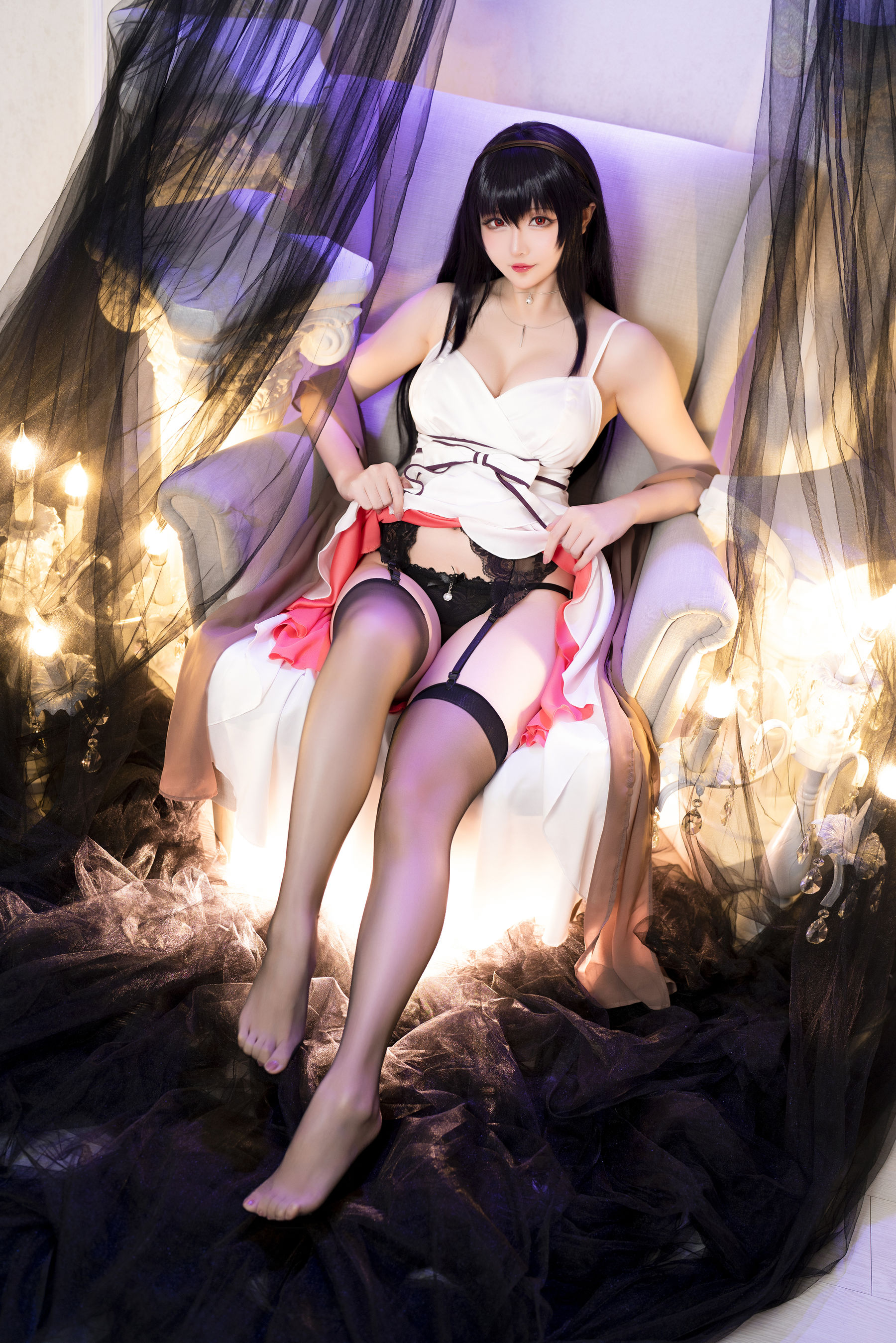 [福利COS] Coser小姐姐星之迟迟 - 路人女主的养成方法-霞之丘诗羽第3张