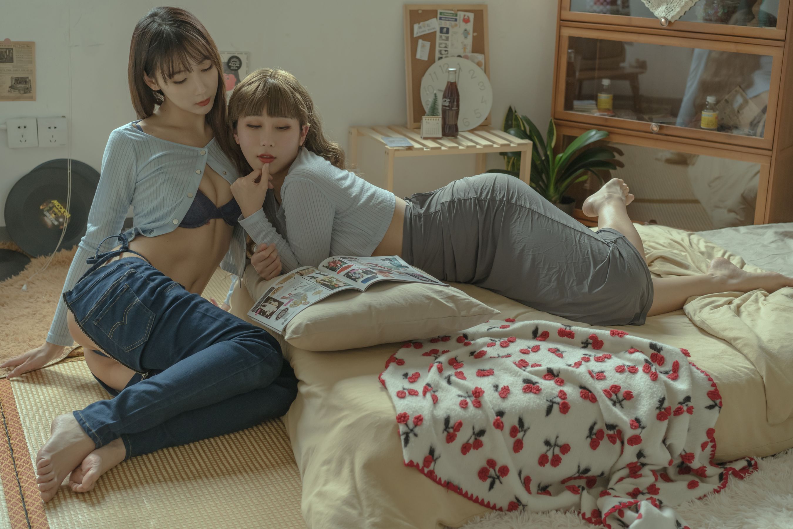 [福利COS] 云溪溪 - 奶桃 日系百合第21张