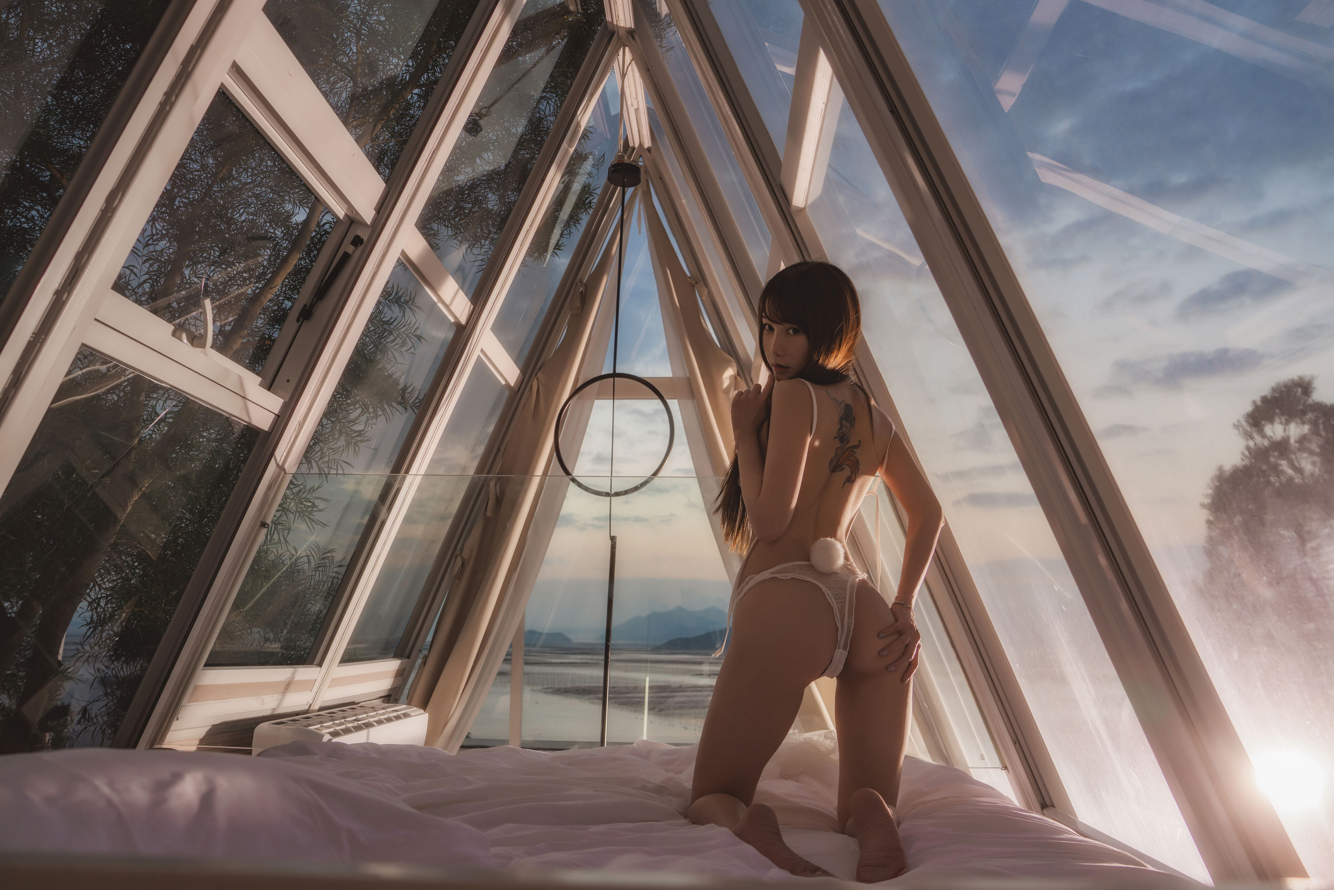 [福利COS] COS少女星野咪兔 - 再见漂浮岛第33张