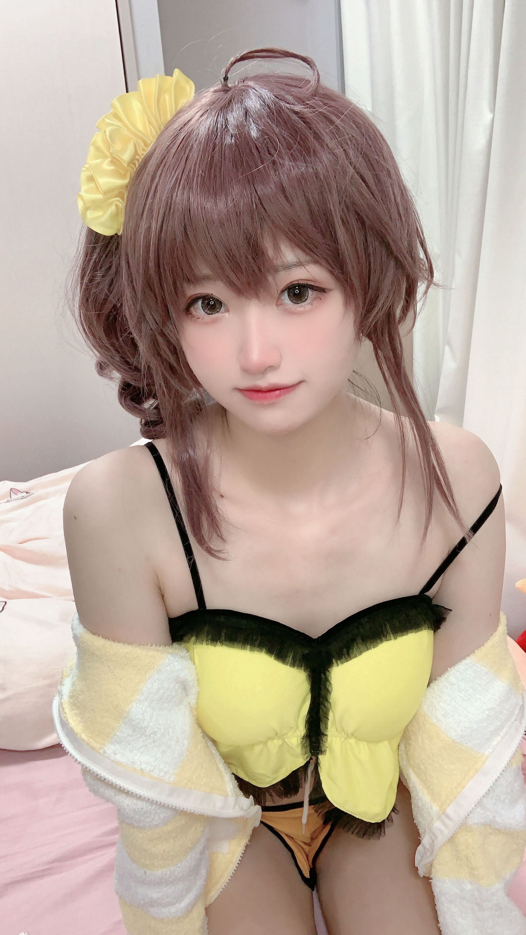 [福利COS] 千阳(ちよ) - 夏色祭睡衣第4张