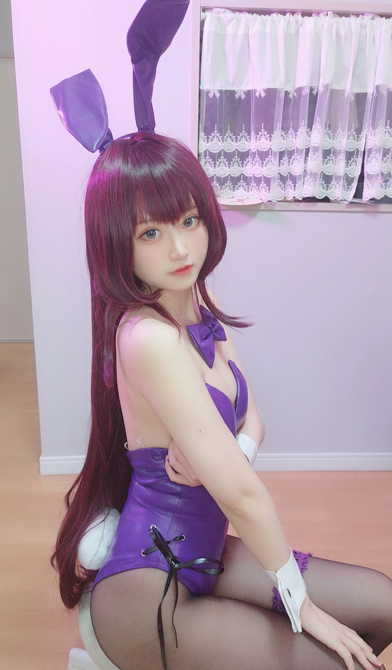 [福利COS] 千阳(ちよ) - 斯卡哈兔郎第4张