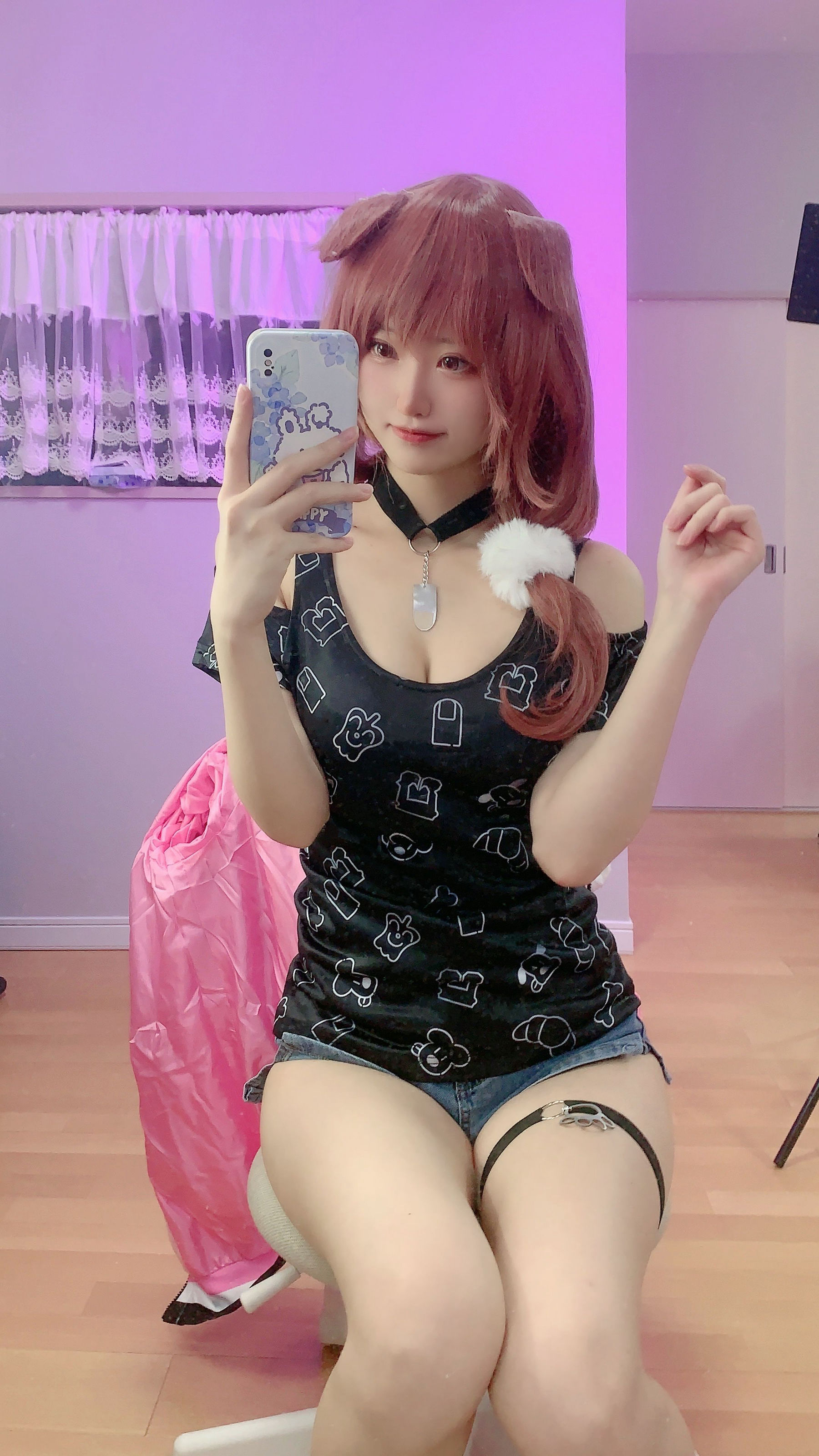 [福利COS] 千阳(ちよ) - 戌神ころね第4张