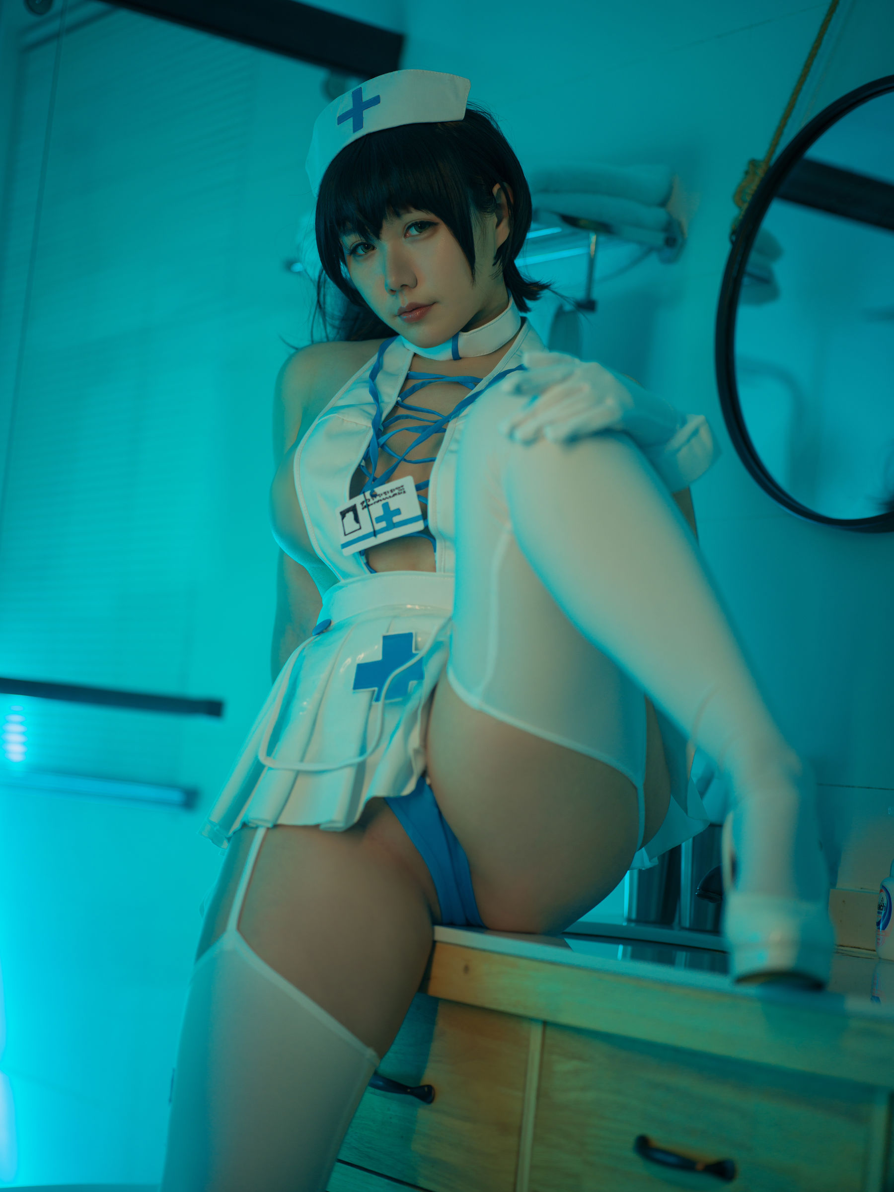 [福利COS] 麻花麻花酱 - 碧蓝护士第13张