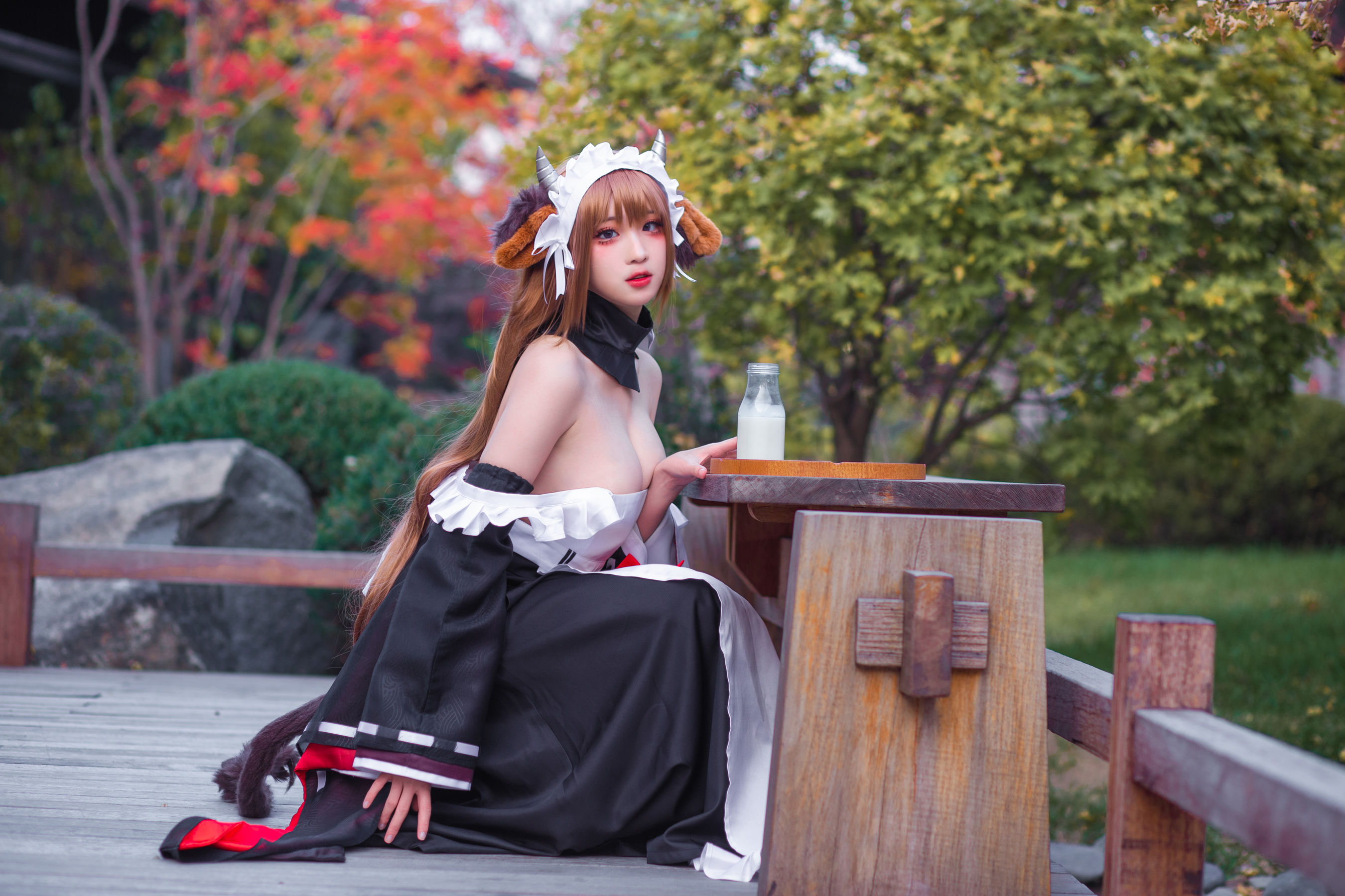 [福利COS] 瓦斯塔亚小龙虾 - 樫野女仆第10张