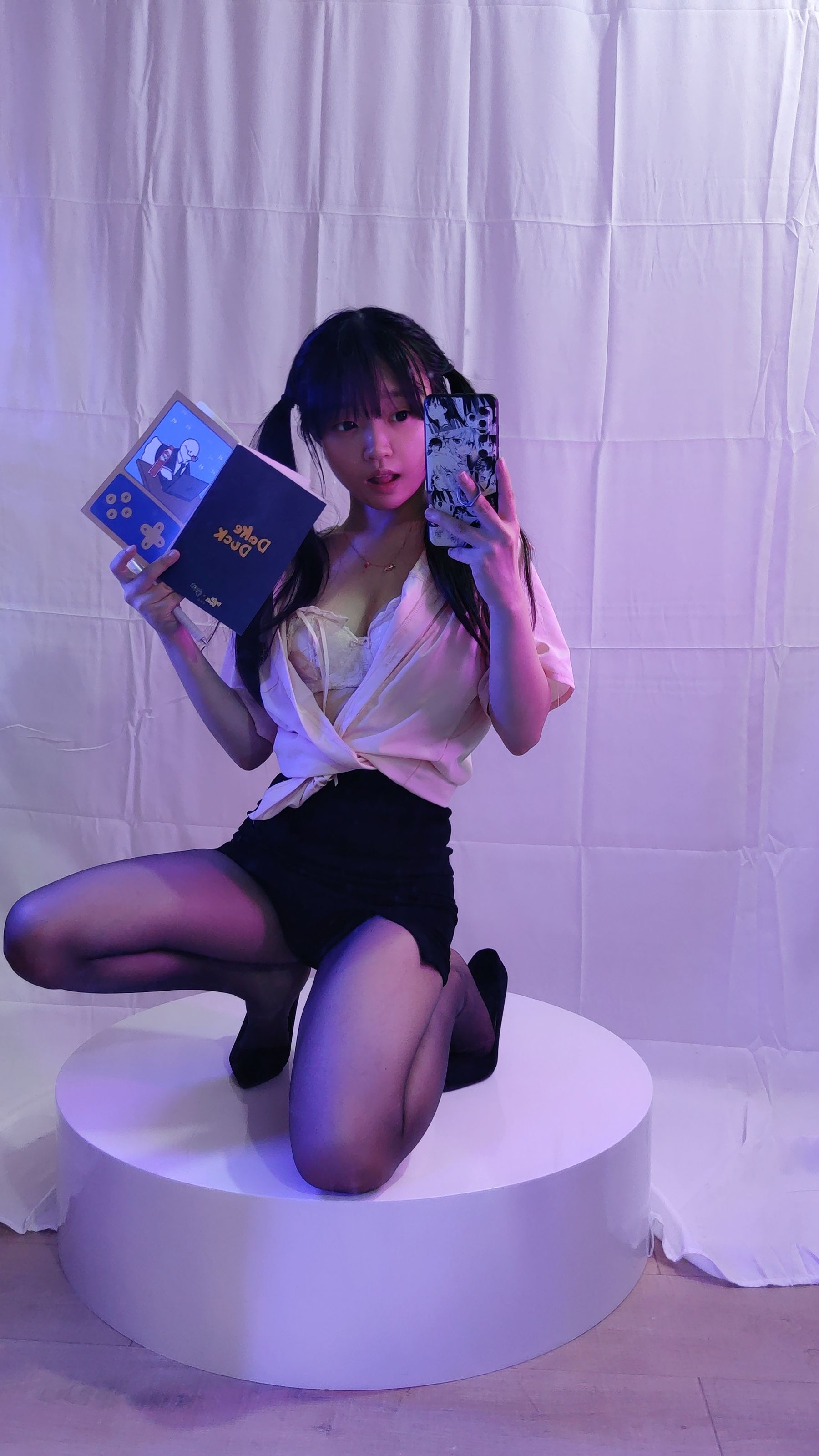 [福利COS] 神沢永莉 - 双马尾黑丝班主任第9张