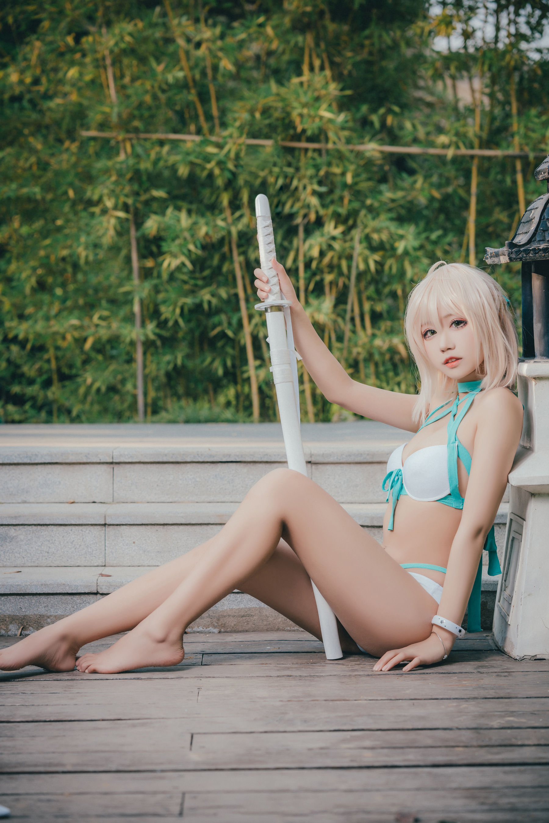 [福利COS] 猫君君MaoJun - 冲田总司第1张