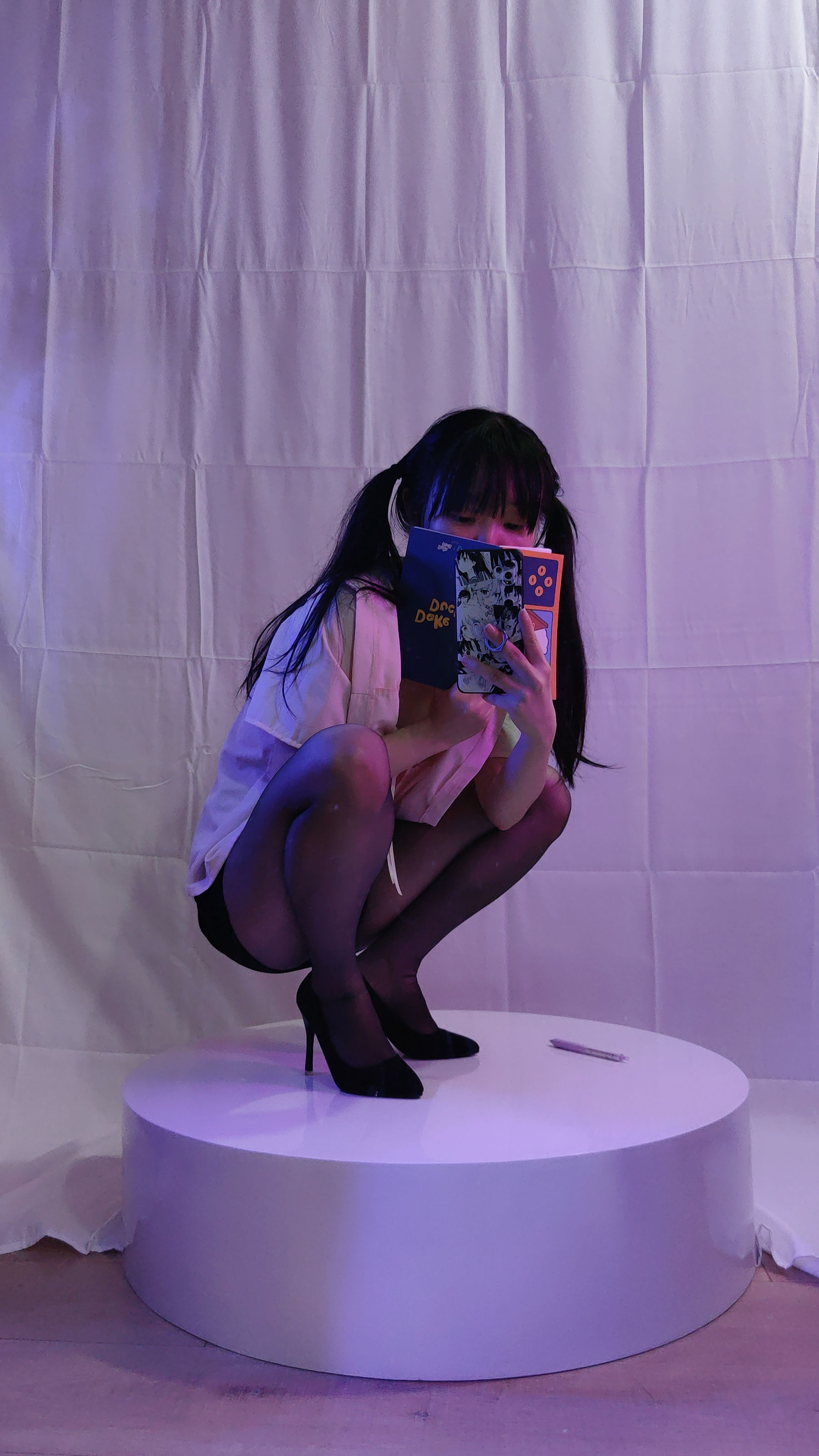 [福利COS] 神沢永莉 - 双马尾黑丝班主任第22张