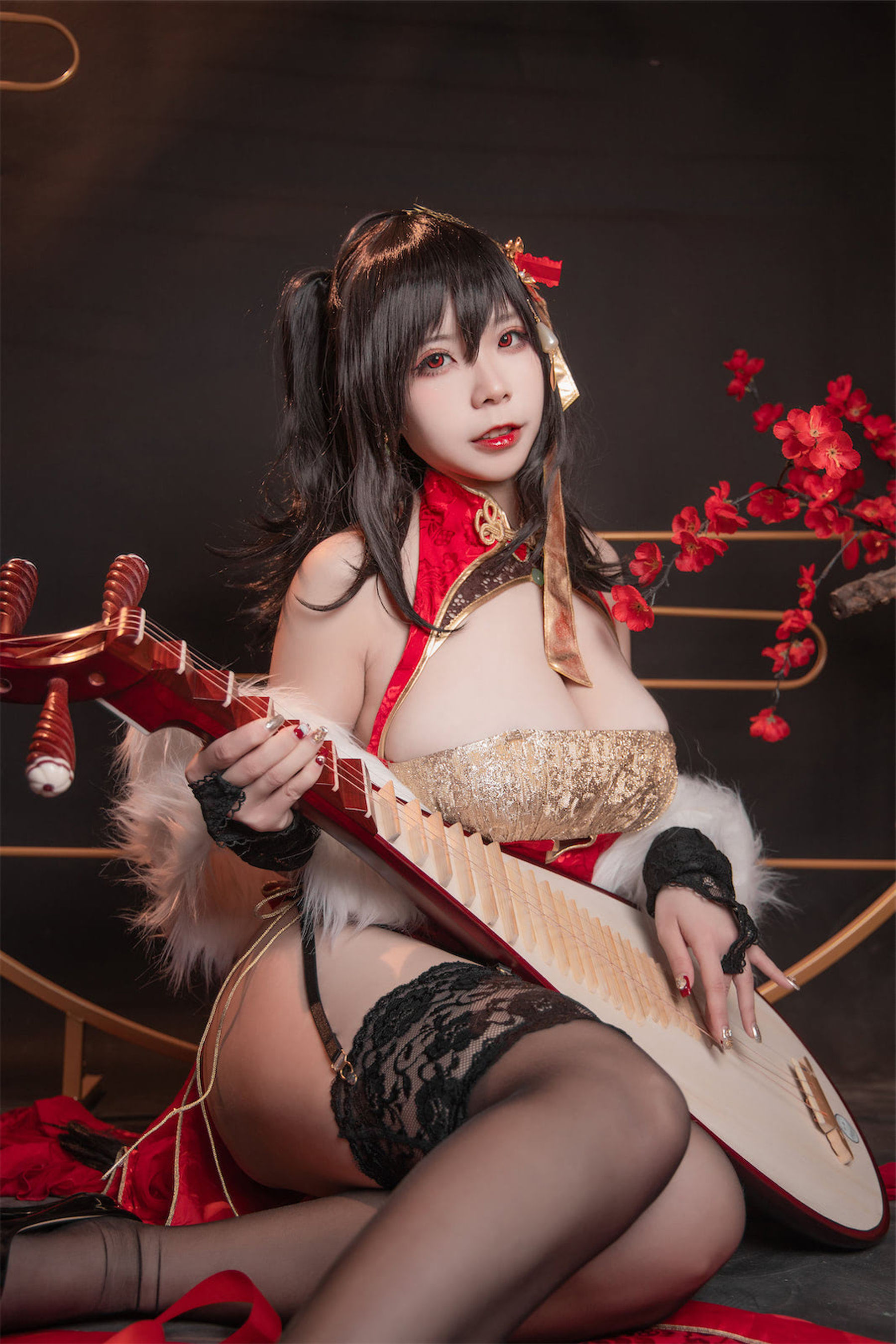 [福利COS] 自闭颜球球(无颜小天使wy) - 碧蓝航线 大凤红旗袍第9张