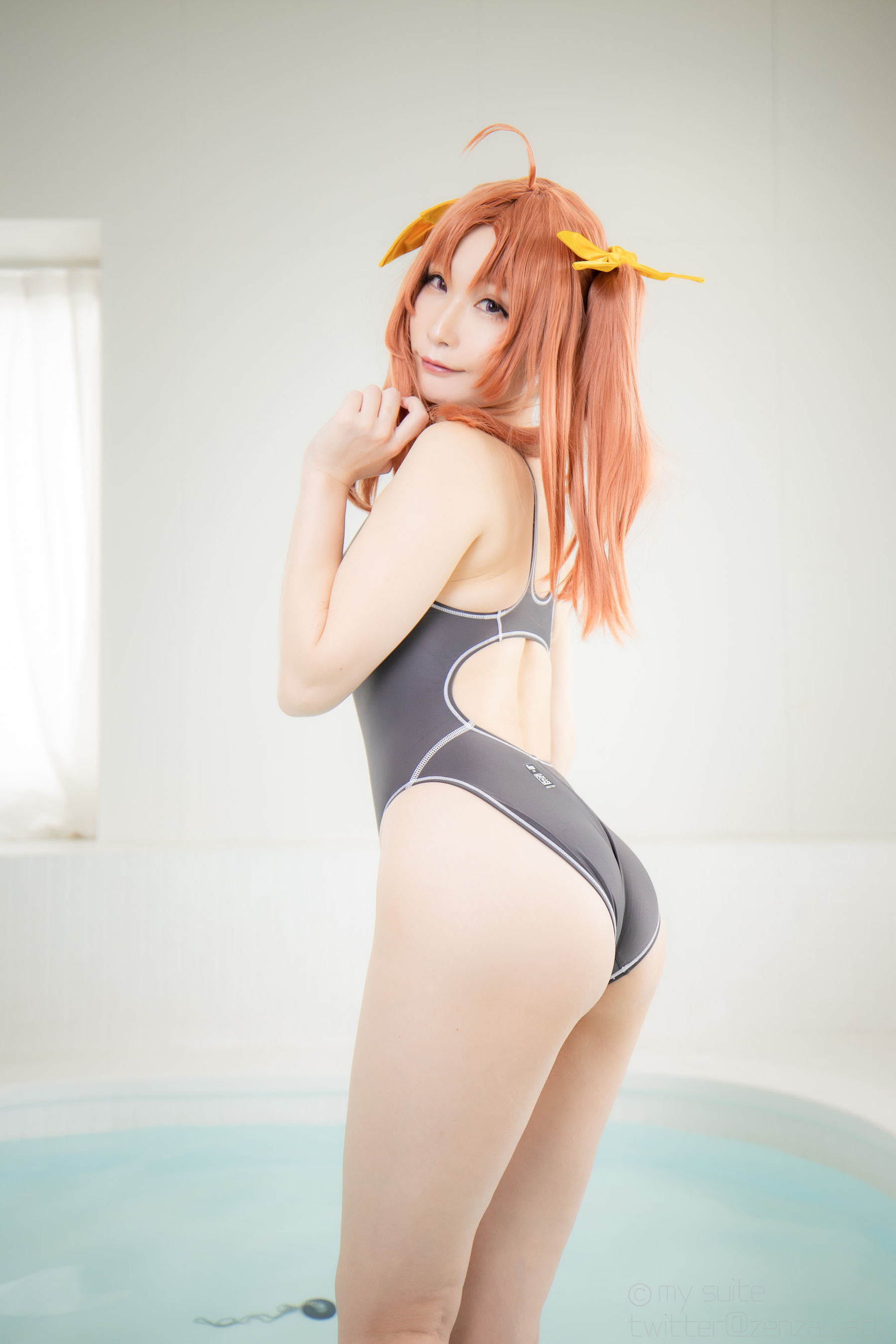 [福利COS] (Cosplay)[my suite] Atsuki あつき - スパッツと競泳水着を堪能するROM Suite Collection.36第24张