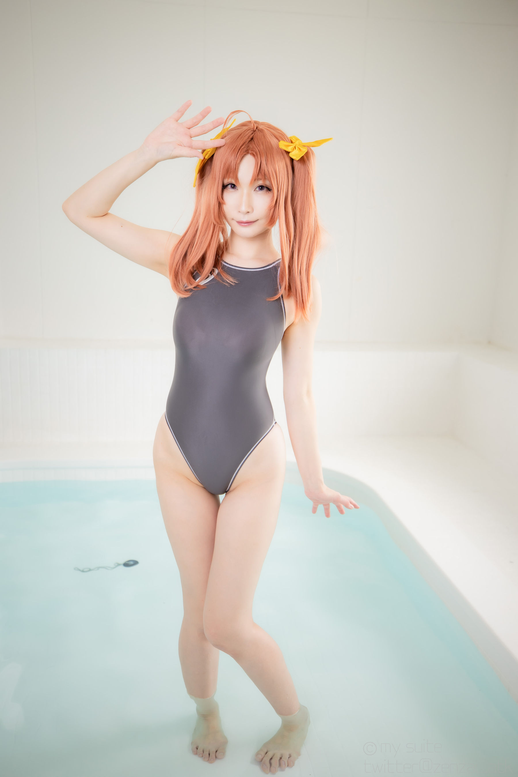 [福利COS] (Cosplay)[my suite] Atsuki あつき - スパッツと競泳水着を堪能するROM Suite Collection.36第22张