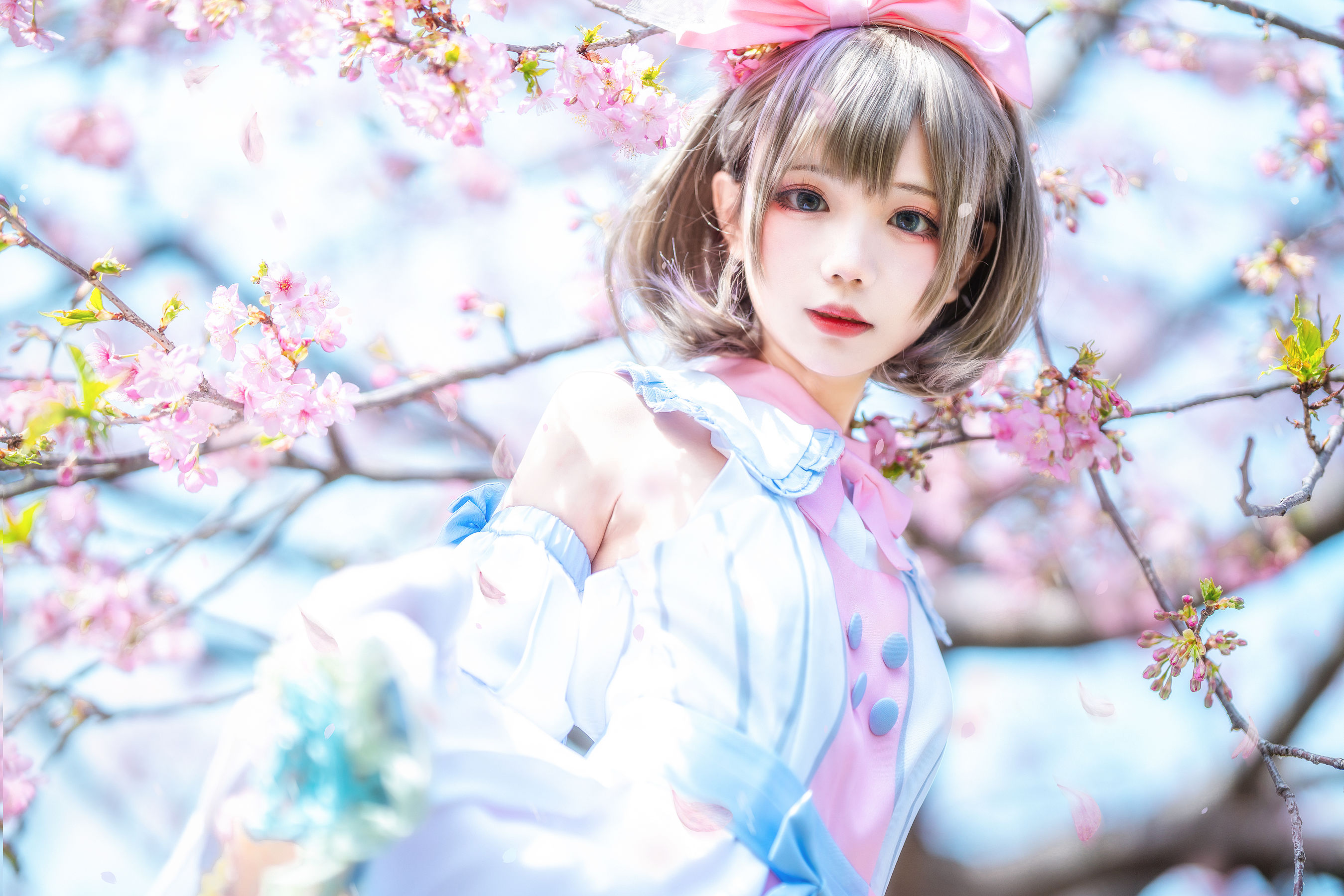 [福利COS] 花柒Hana - 唐可可打歌服第1张