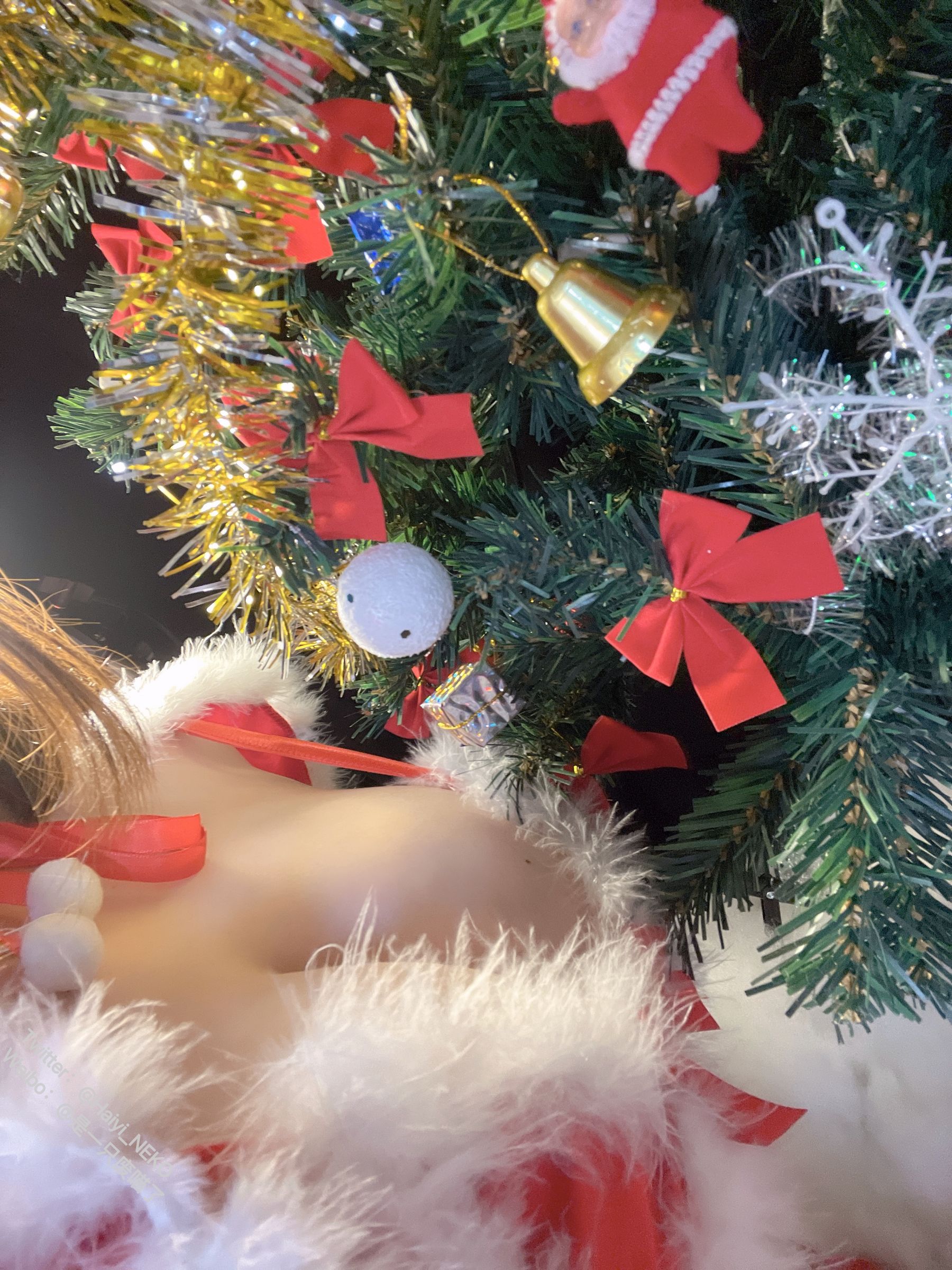 [福利COS] 是一只废喵了 - 圣诞连衣裙第9张