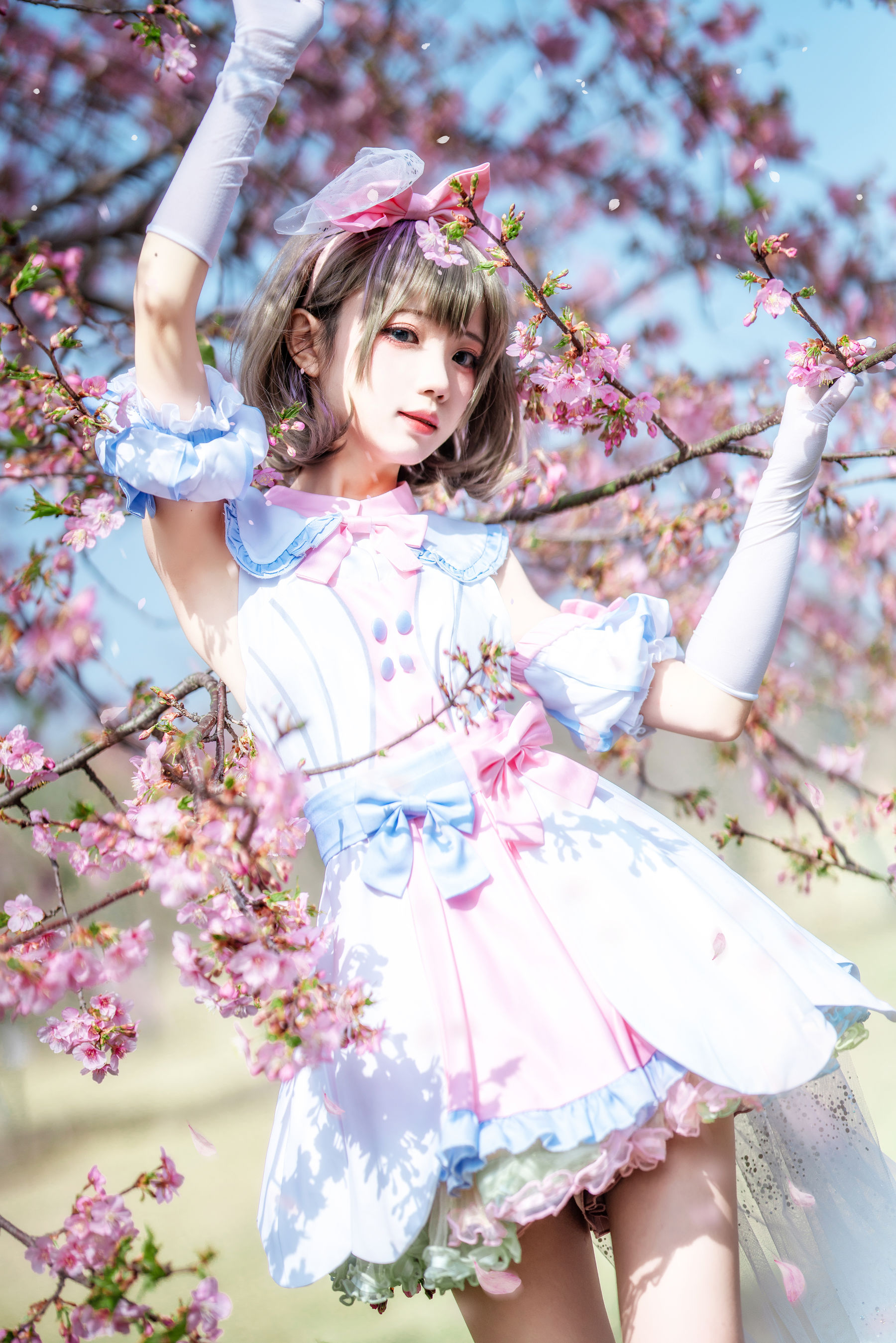 [福利COS] 花柒Hana - 唐可可打歌服第3张