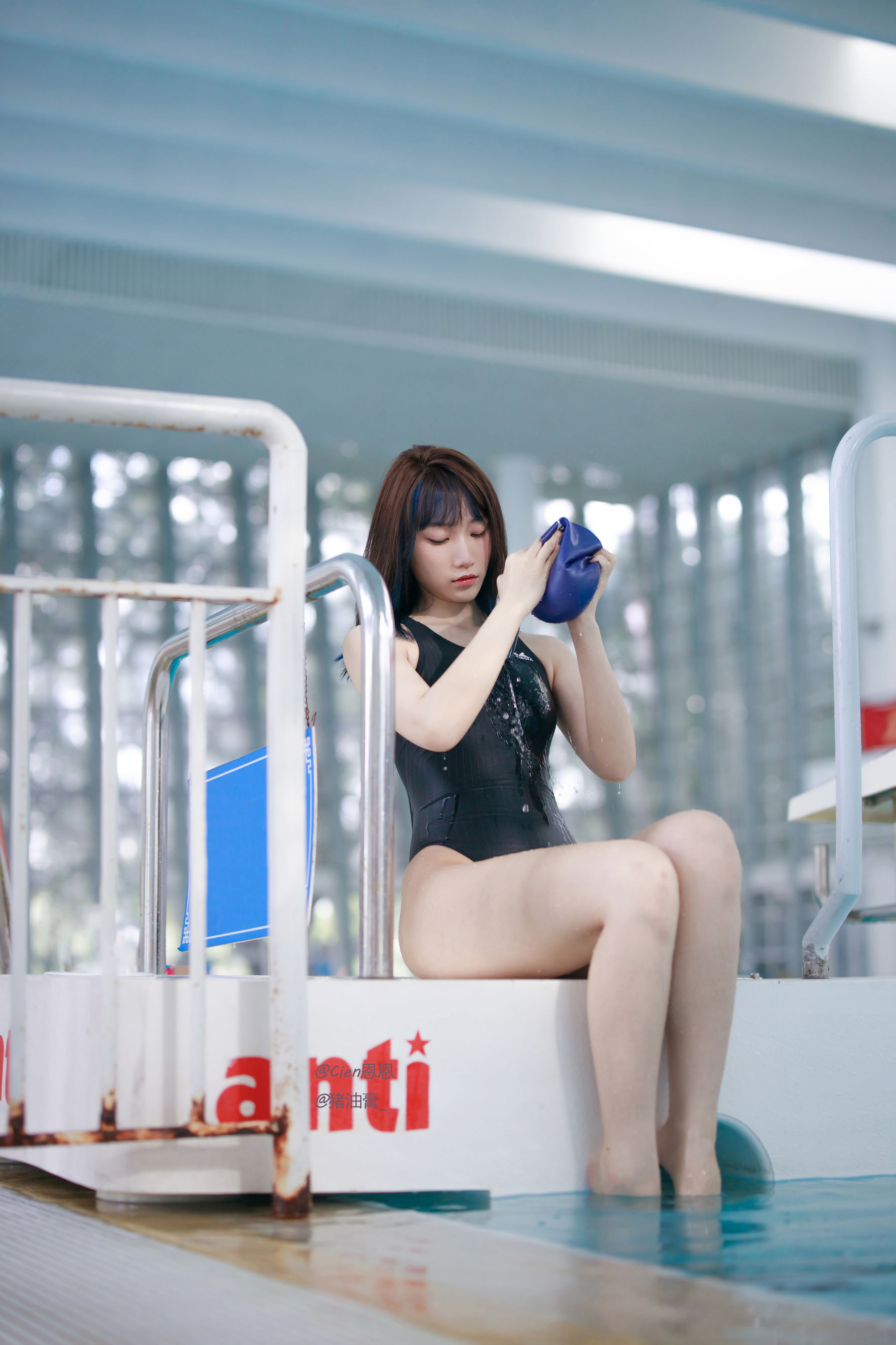 [福利COS] 微博COS妹子Cien恩恩 - 竞泳第4张