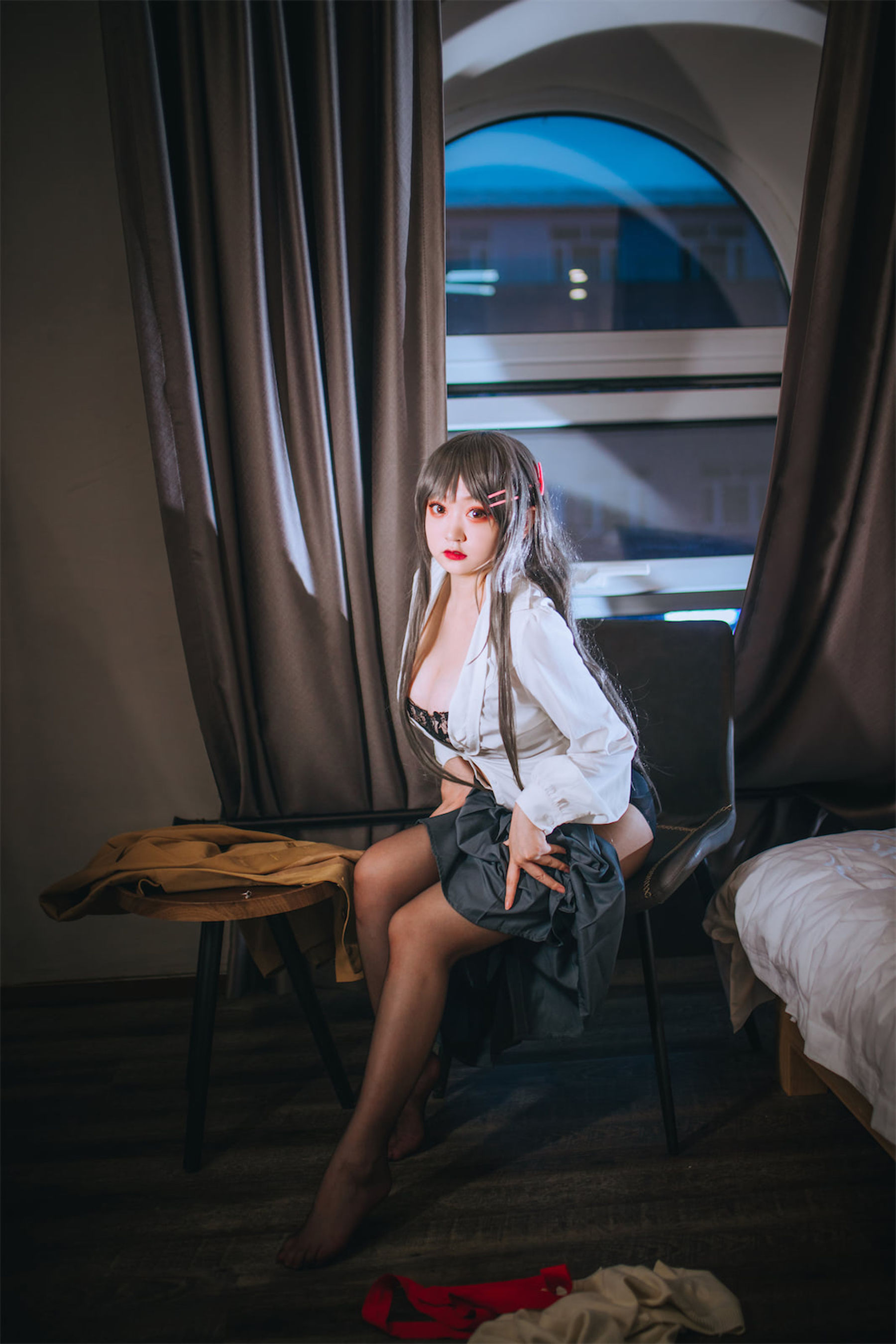 [福利COS] 动漫博主恩田直幸 - 麻衣学姐第7张