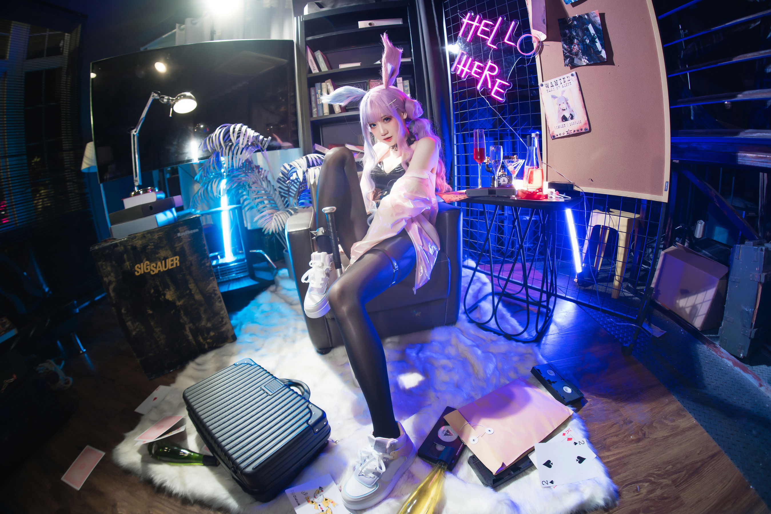 [福利COS] 焖焖碳 - 麻辣兔头X异色兔第9张