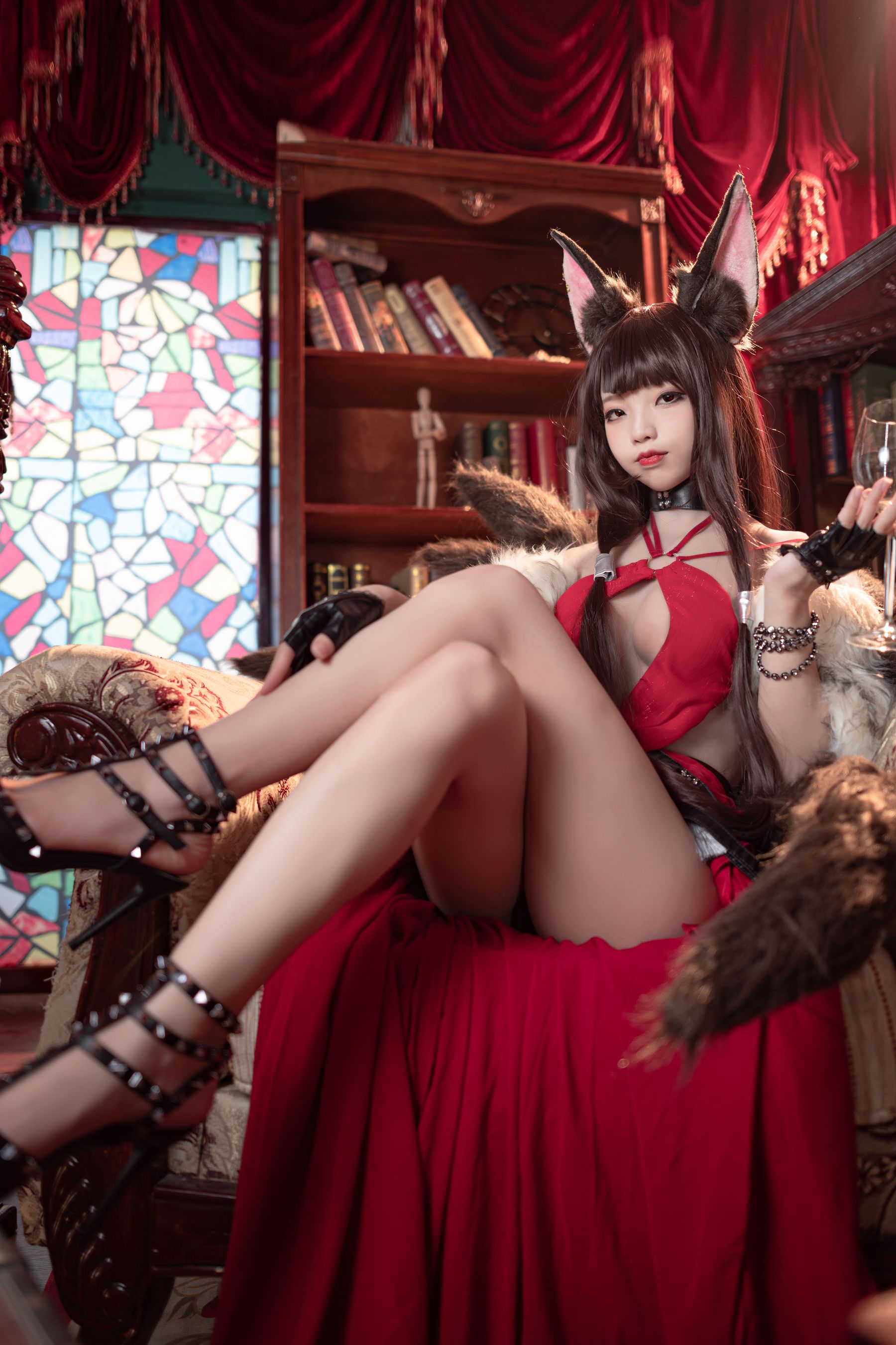 [福利COS] 狐玖玖 - 碧蓝航线 赤城第3张