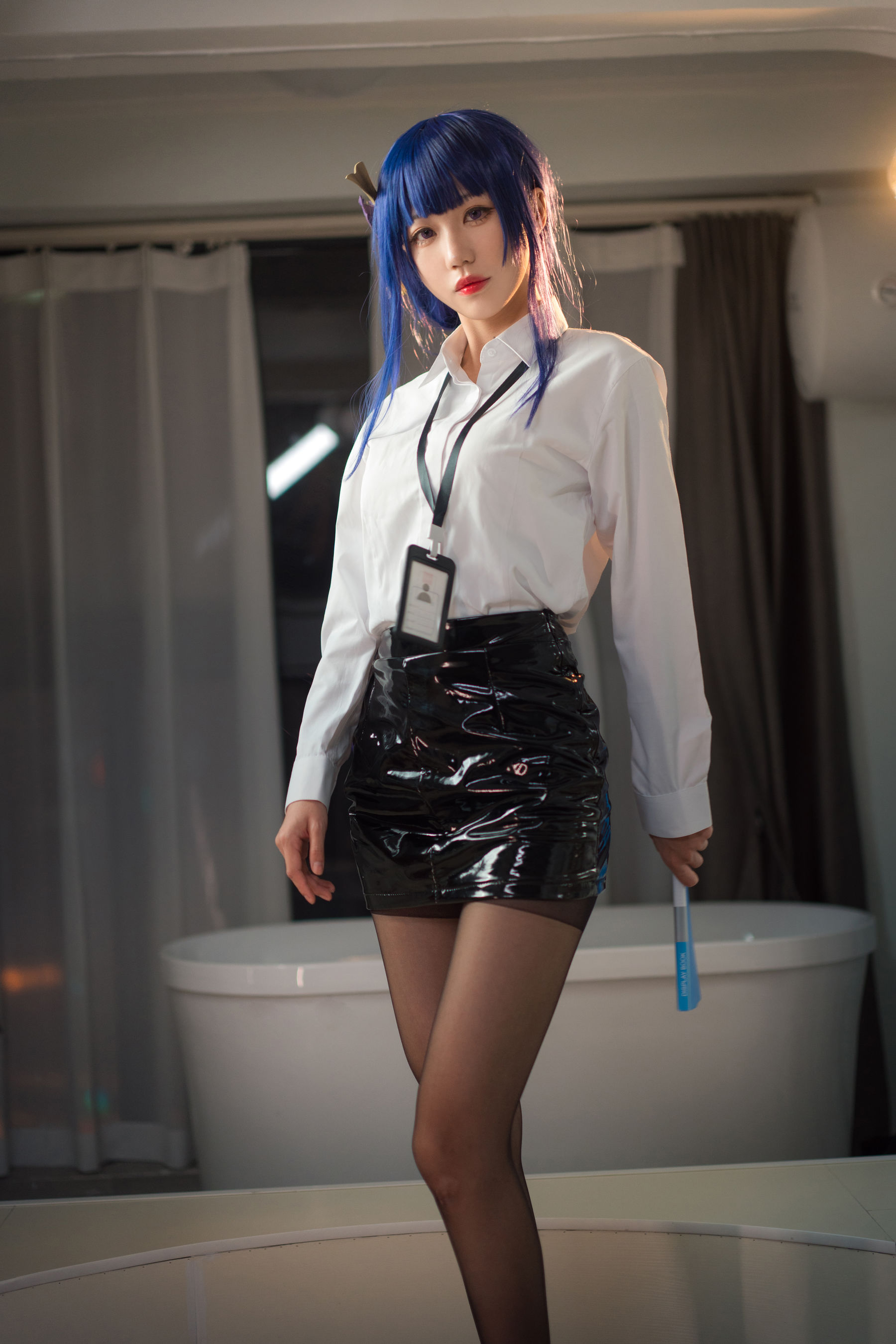 [福利COS] 无影喵喵 - OL雷电将军第10张