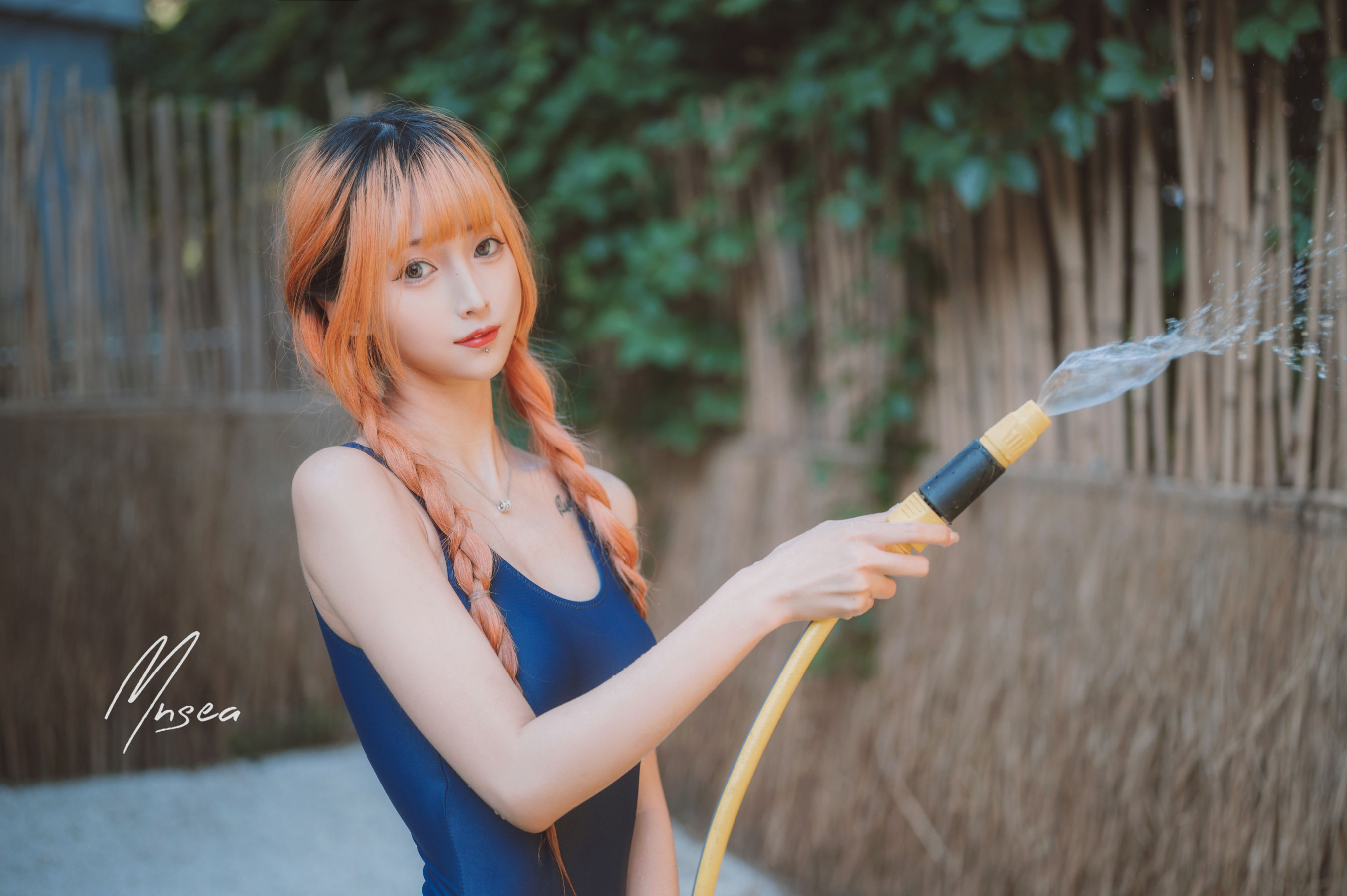 [福利COS] 妹抖青写真 - 死库水第7张