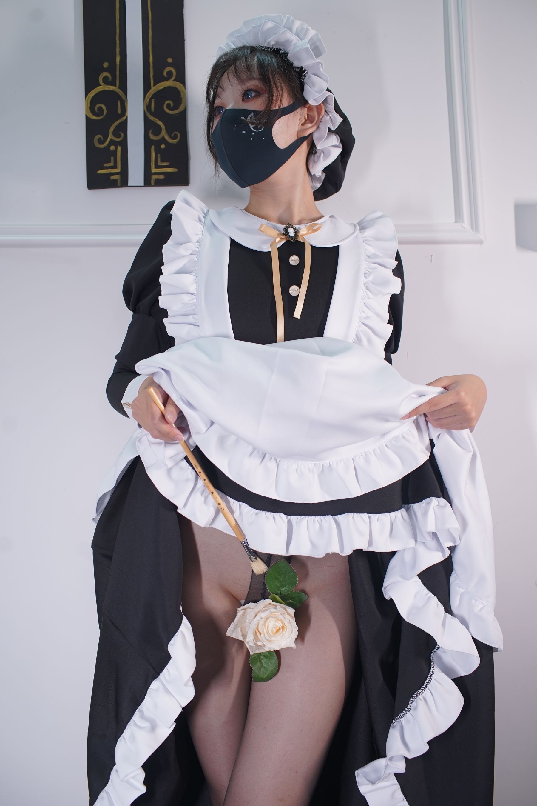 [福利COS] 茶籽ccz - 欧式女仆第18张