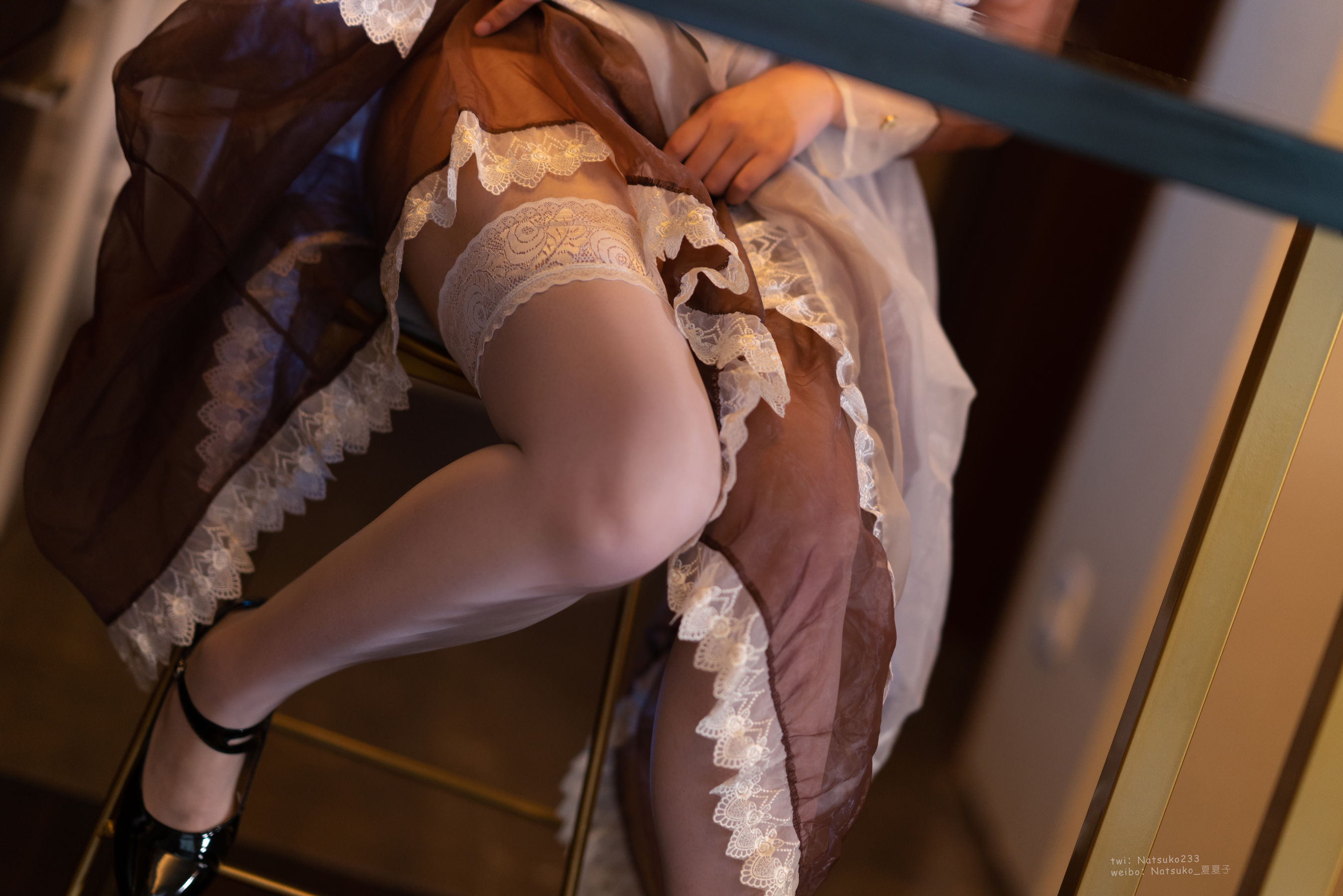 Natsuko夏夏子 - 透明女仆第22张