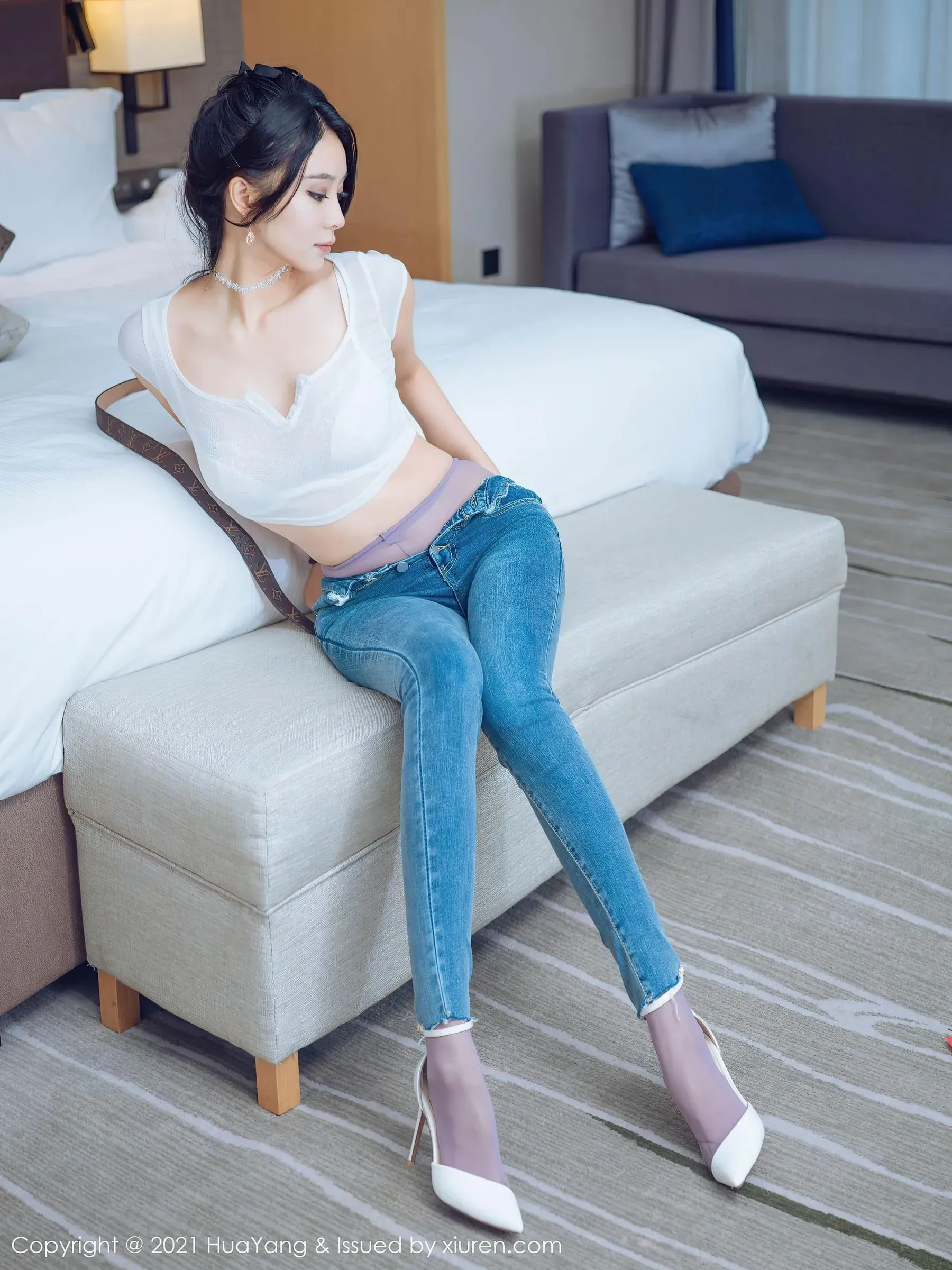 花漾 Vol.405 蓝夏Akasha第5张