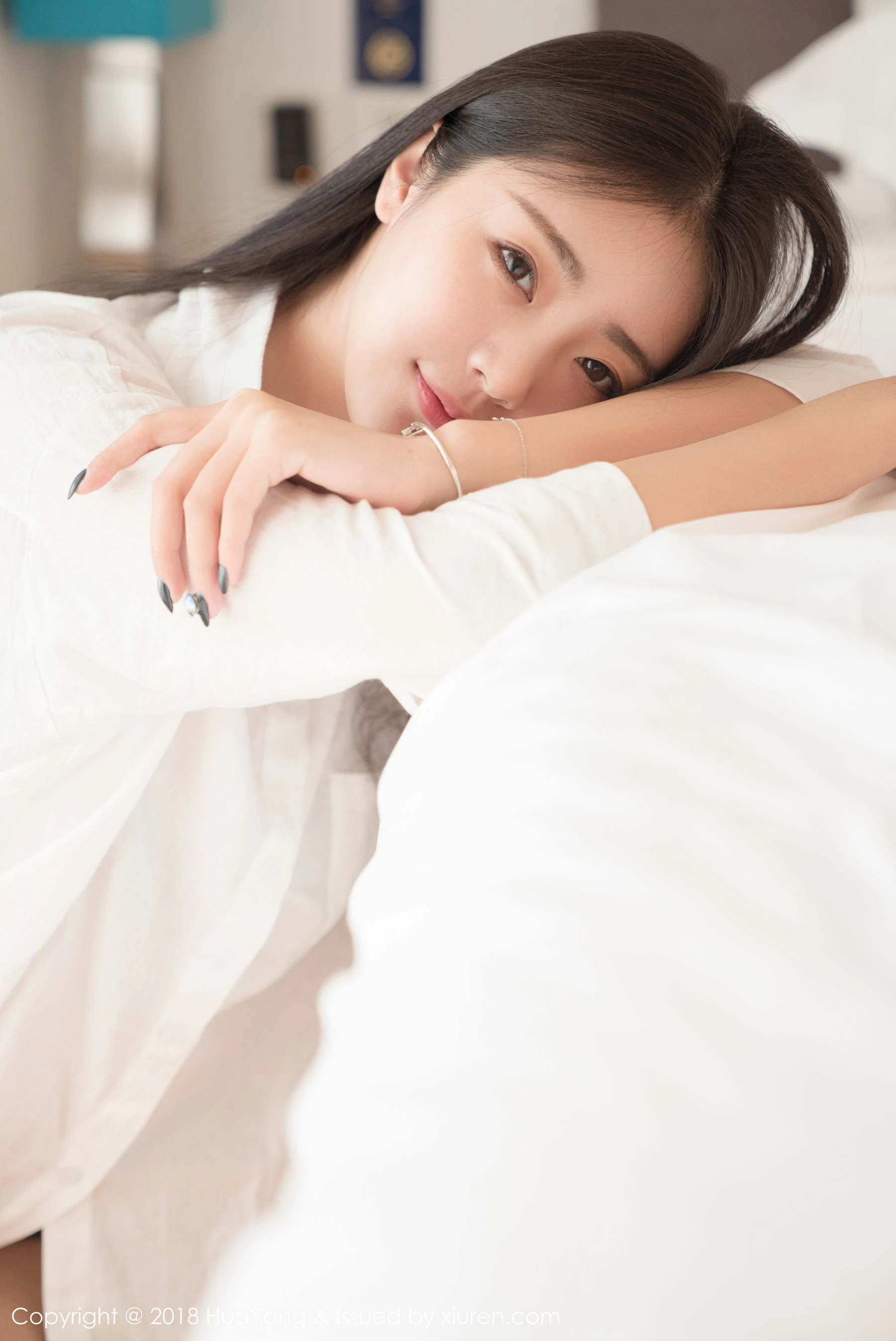 可樂Vicky《毛衣+白衬衫》 花漾 Vol.027第9张