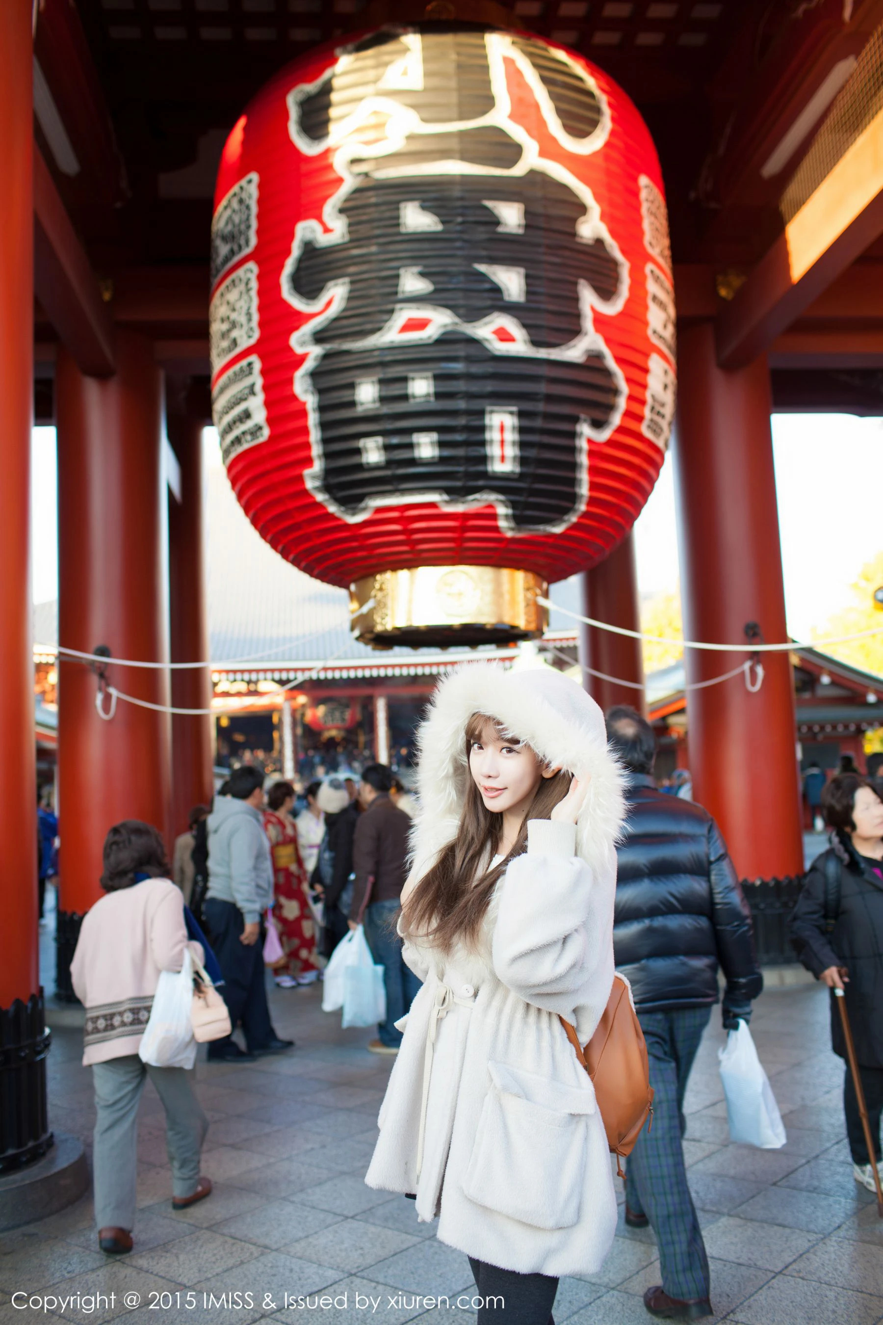 网红陈潇《日本之旅街拍》 爱蜜社IMiss Vol.010第4张