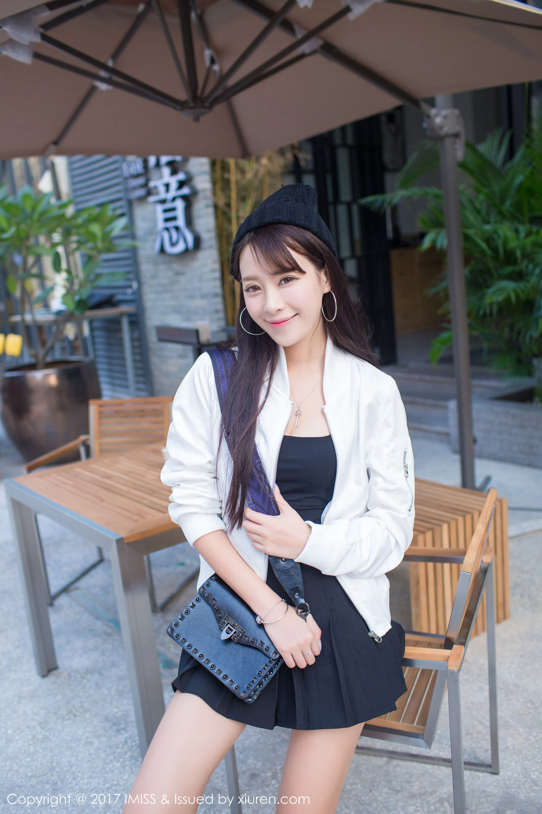 女神@王曼妮好Q街拍系列 爱蜜社 VOL.163第12张