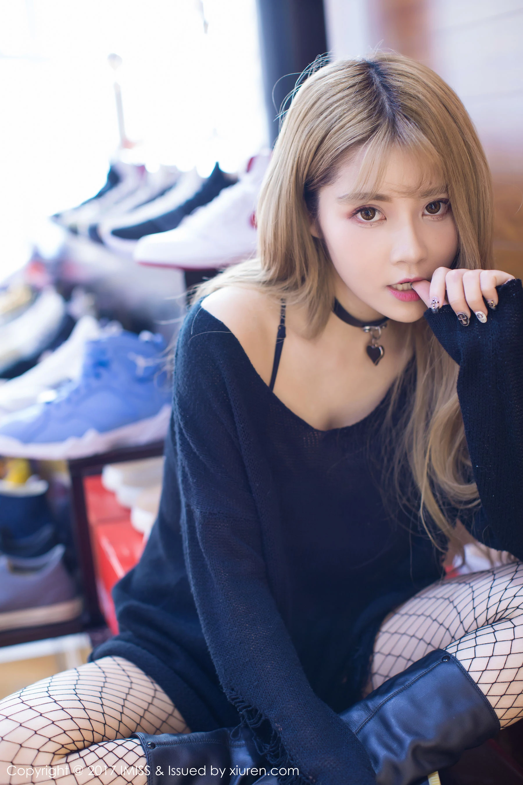 模特夏正正首套 爱蜜社 VOL.172第9张