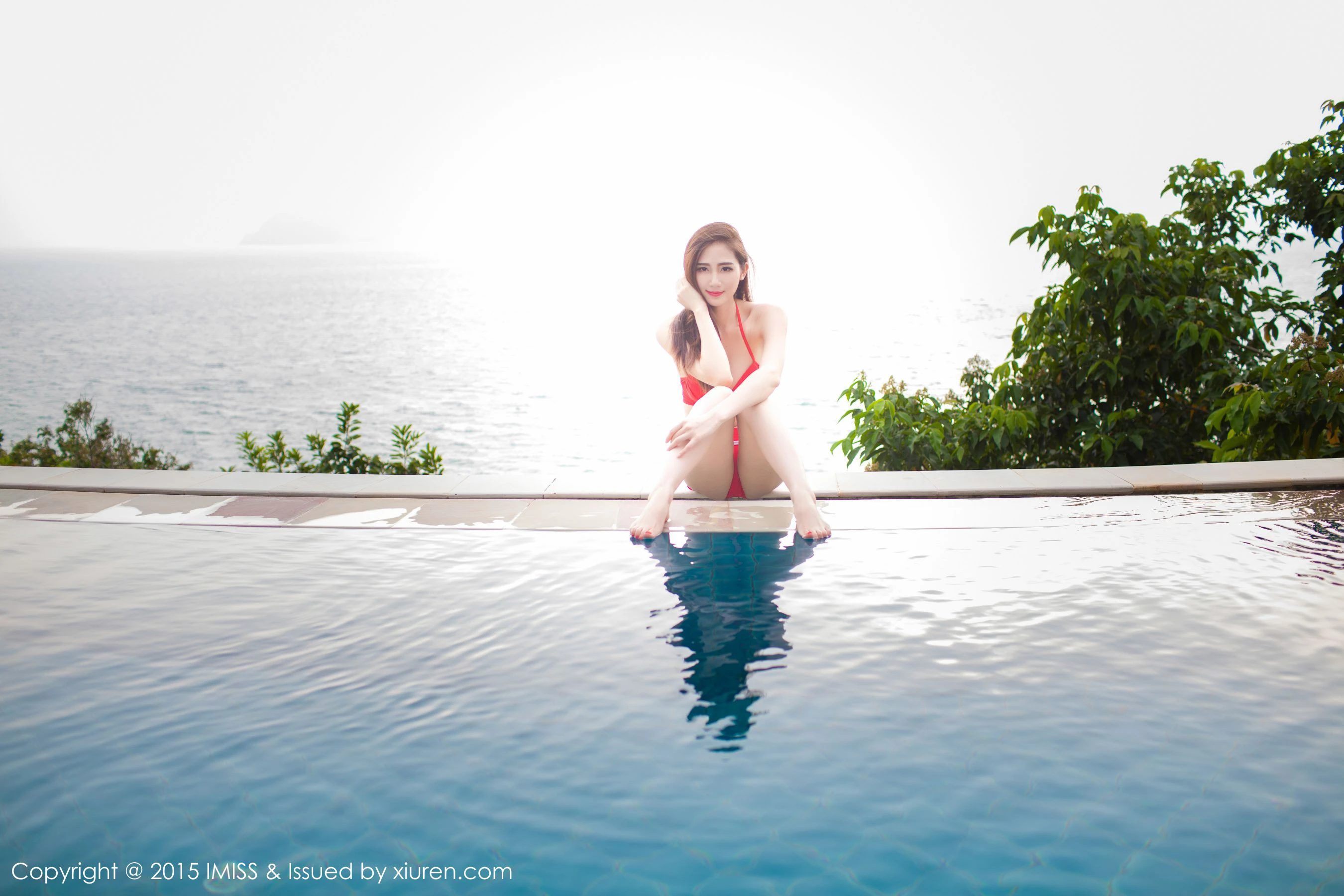SISY思《泰国普吉岛旅拍》比基尼+内衣 爱蜜社IMiss Vol.028第19张