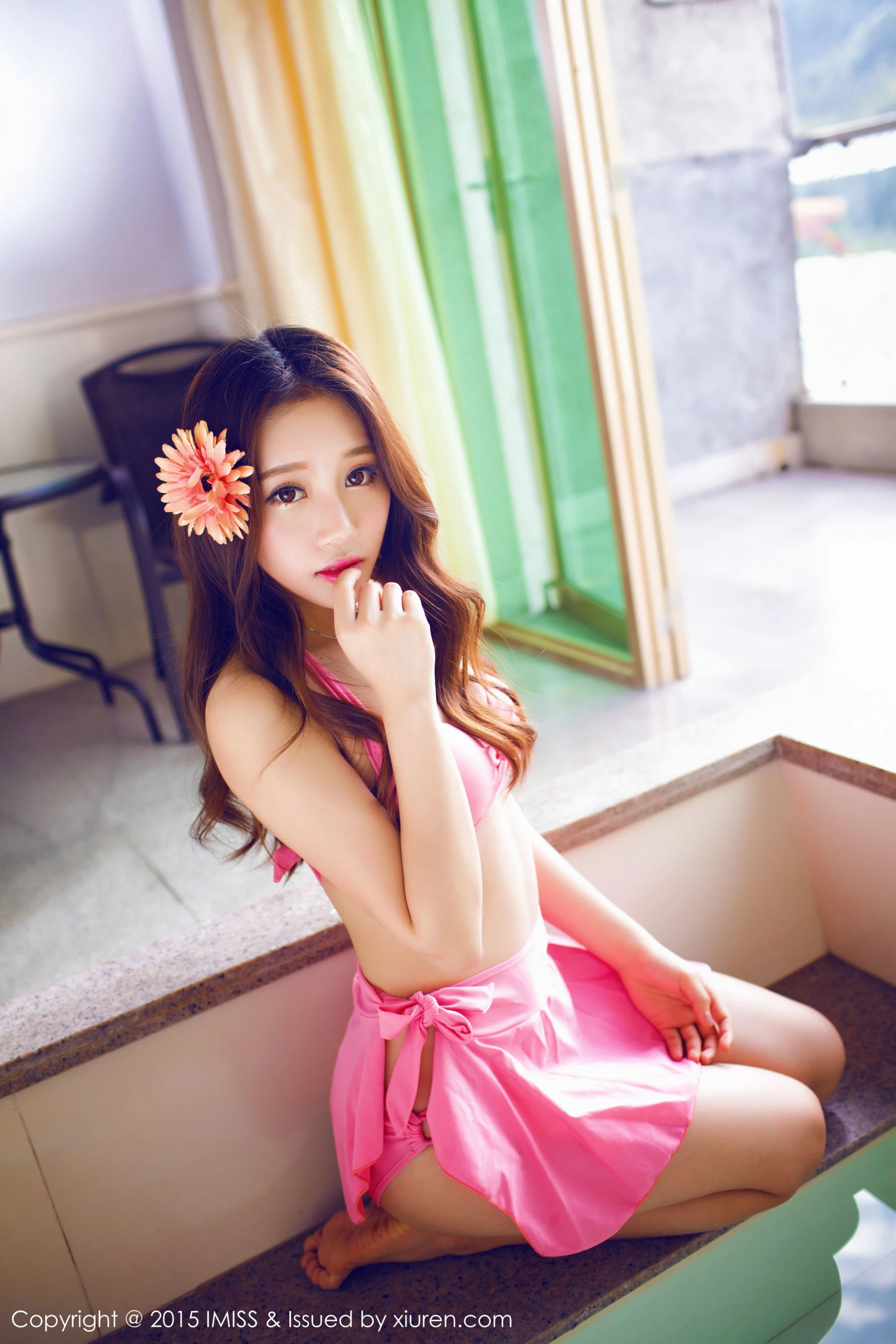  小丽莎萌萌哒《同程旅拍》 爱蜜社IMiss Vol.015第10张