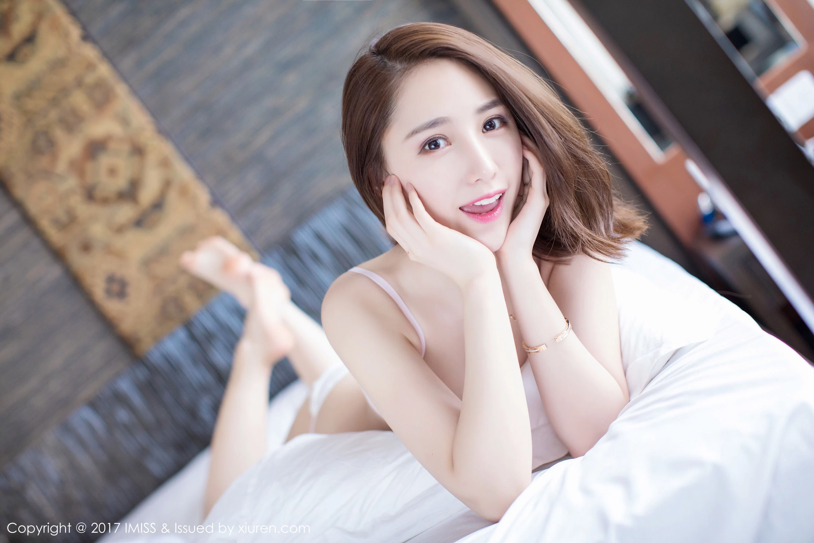  刘奕宁Lynn《沙巴旅拍第1套写真》 爱蜜社 VOL.160第7张